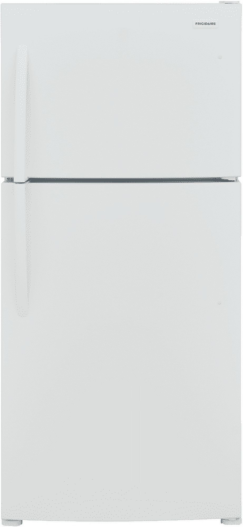 Frigidaire White 20 Cu. Ft. Smart Top Freezer Refrigerator