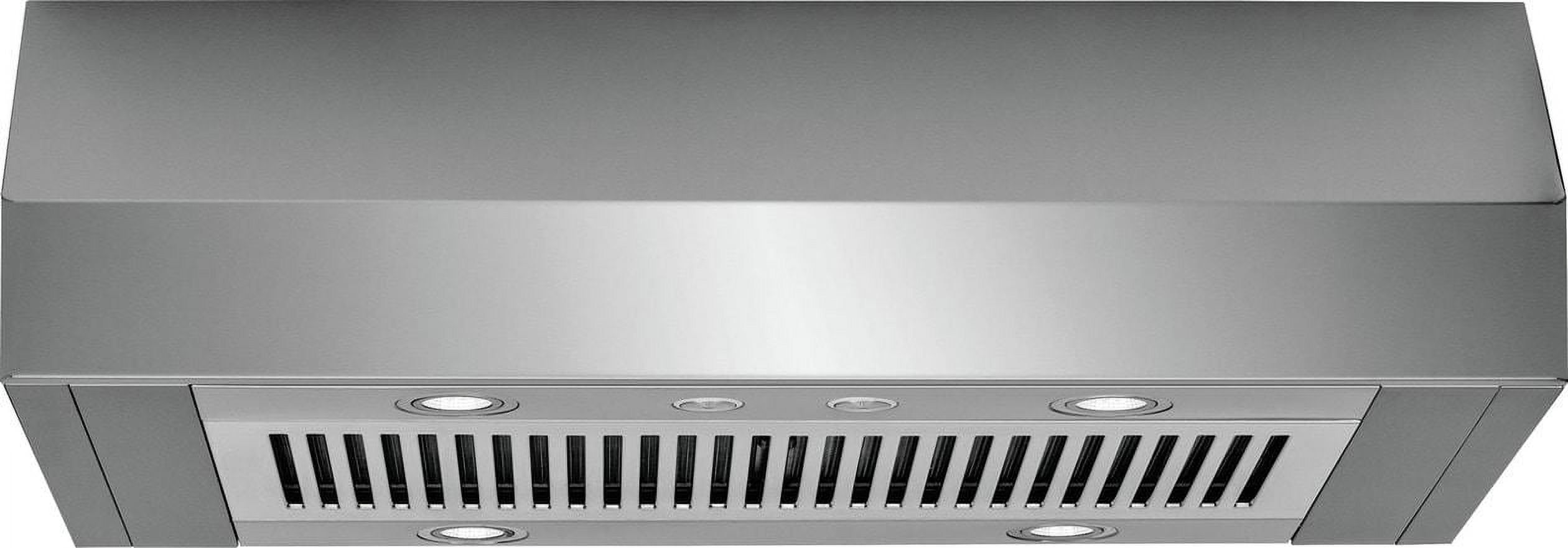 36" Stainless Steel Under Cabinet Range Hood with LED Lighting