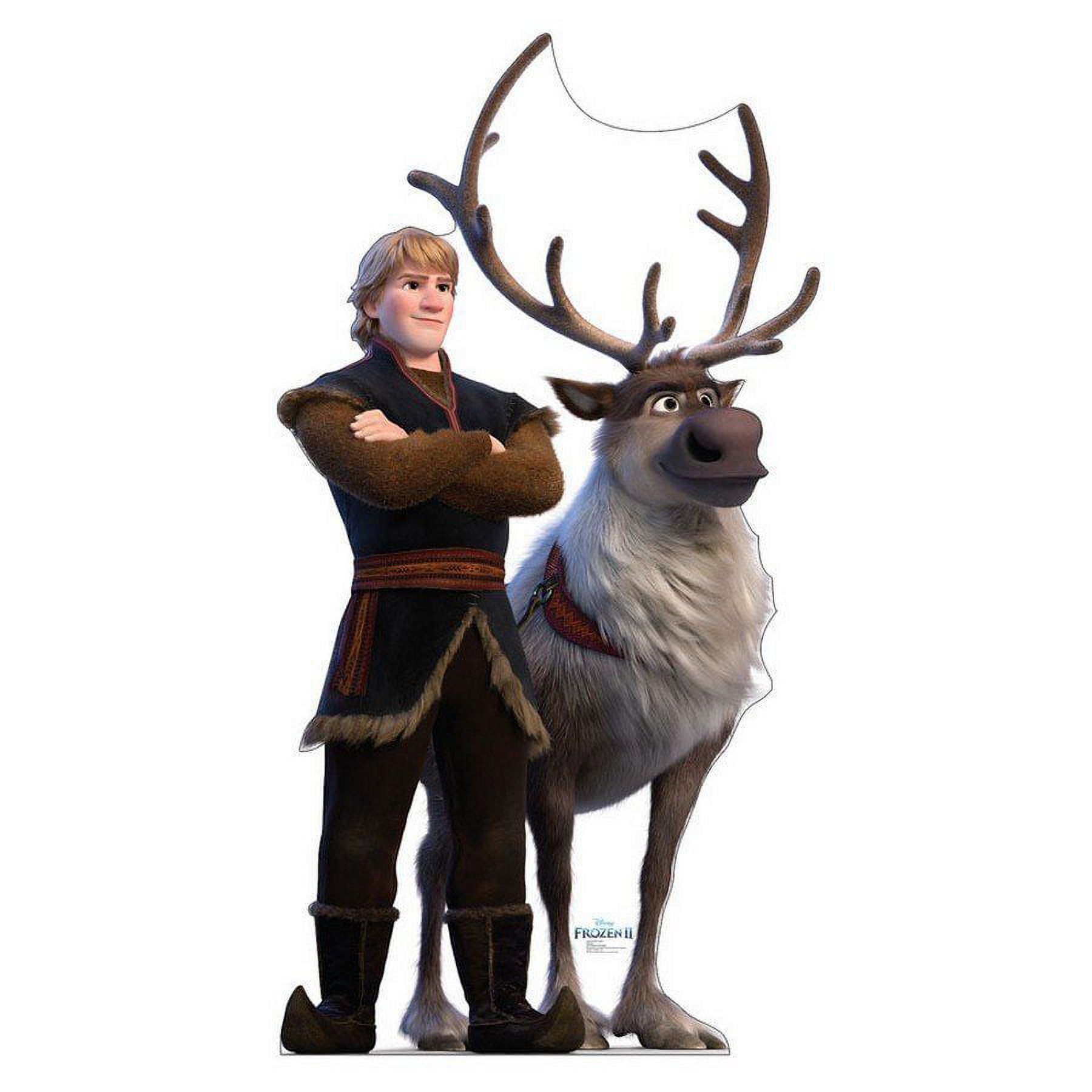 Frozen II Kristoff and Sven Life-Size Cardboard Standup