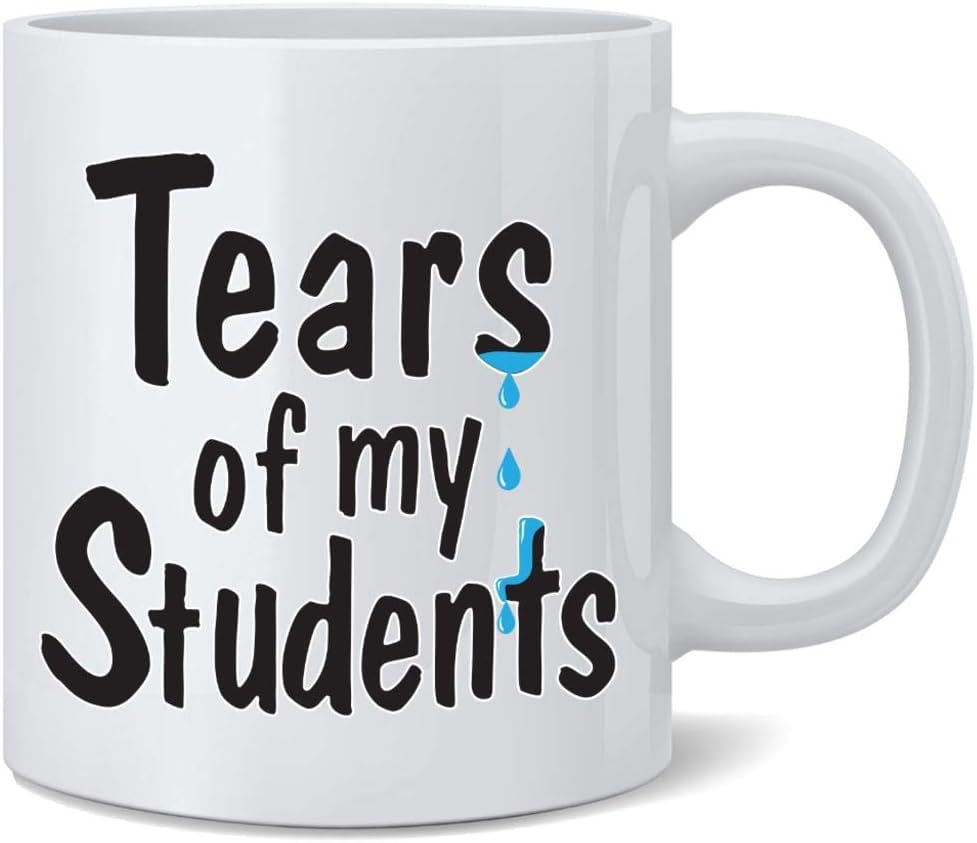 White Ceramic 11oz Funny Teacher Appreciation Mug