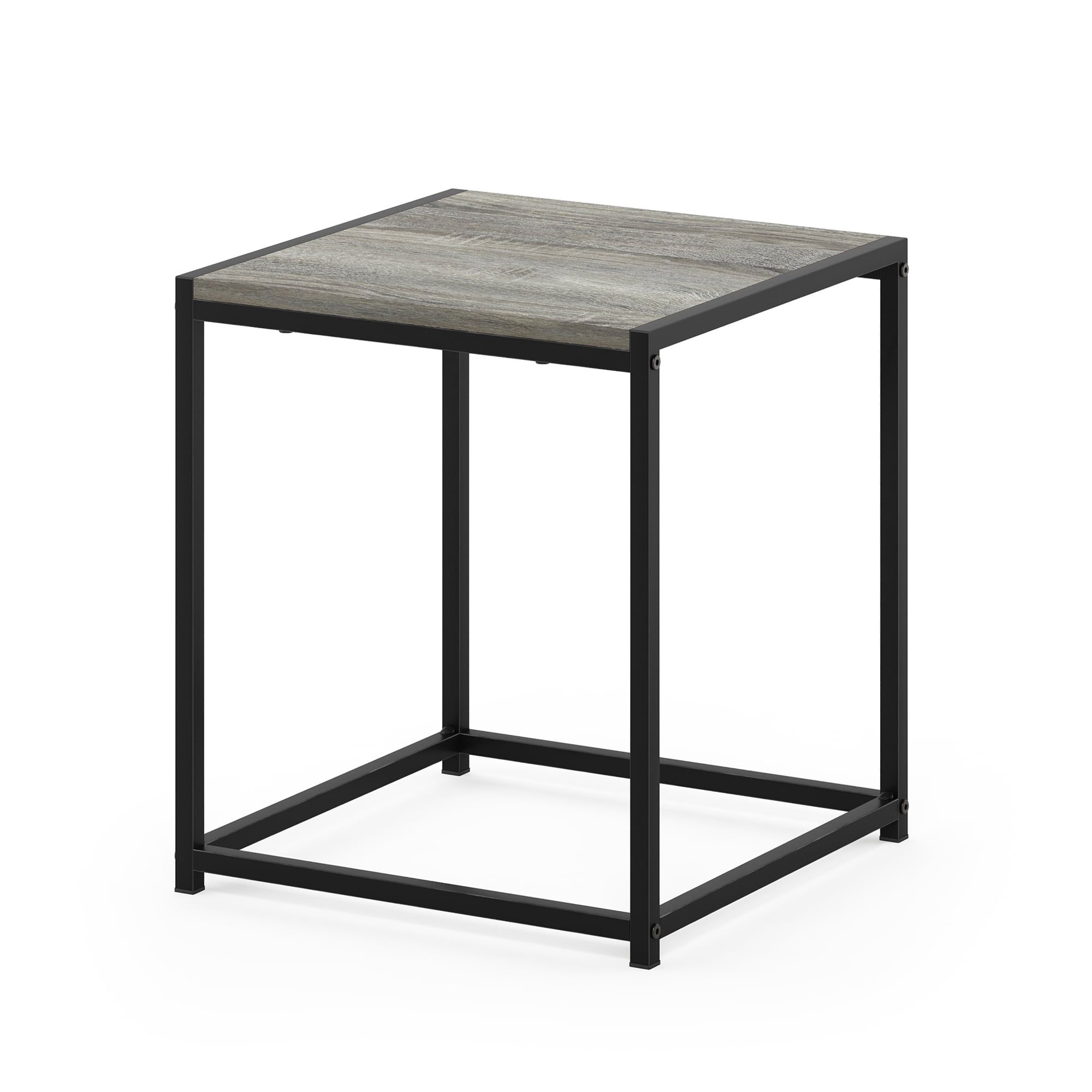 Contemporary French Oak Grey Waterproof End Table