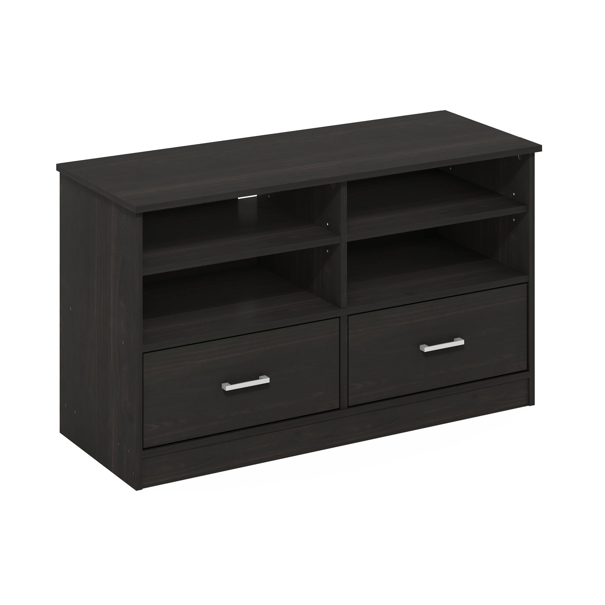 Espresso 39'' Modern Composite Wood TV Stand with Drawers