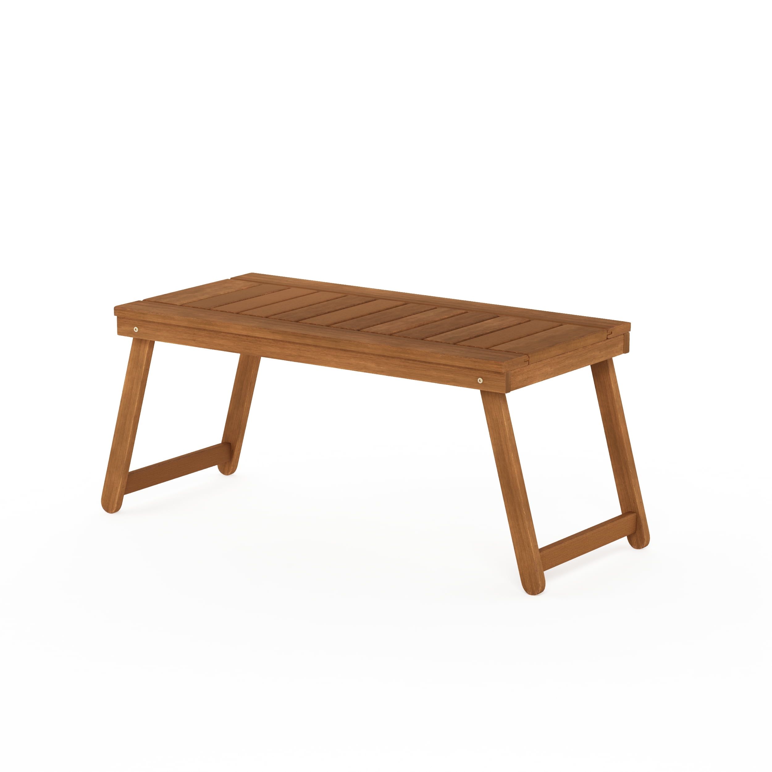 Tioman Dark Red Meranti Outdoor Folding Coffee Table