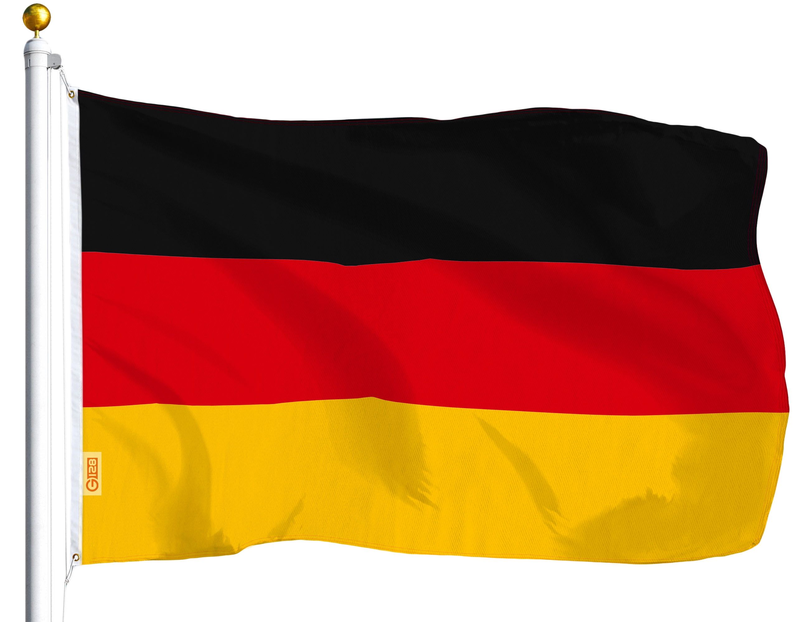 Germany Flag 3x5 ft Polyester with Brass Grommets