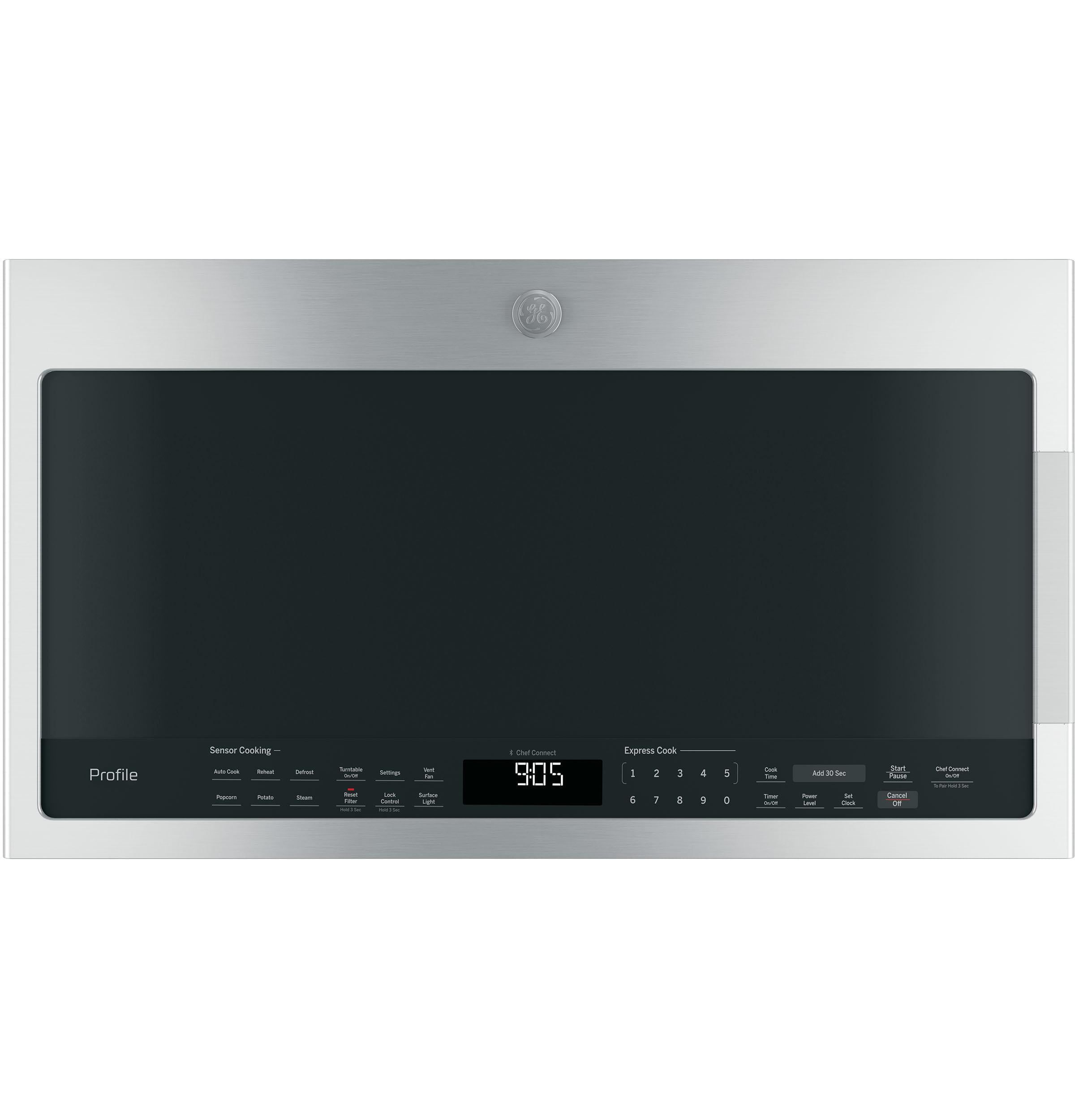30" Stainless Steel Over-the-Range Microwave with Sensor Cooking
