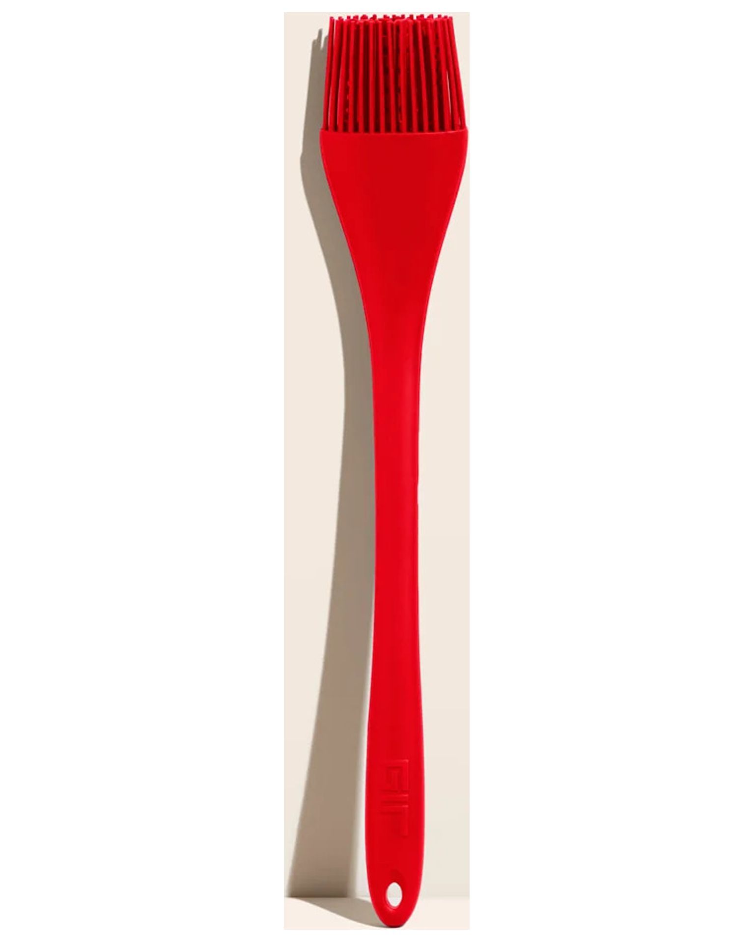 Red Silicone Heat-Resistant Grill Basting Brush