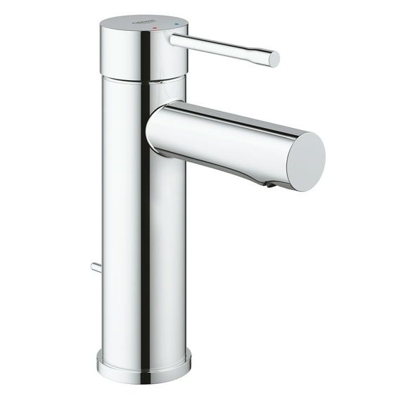 Modern Chrome Single Hole Brass Bathroom Faucet