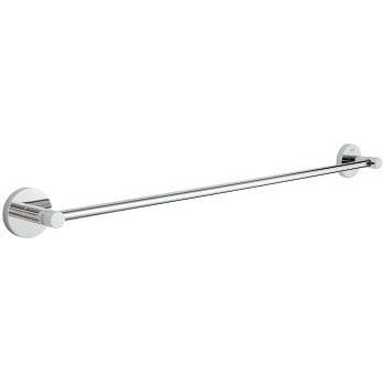 Essentials 24" Chrome Metal Modern Towel Bar