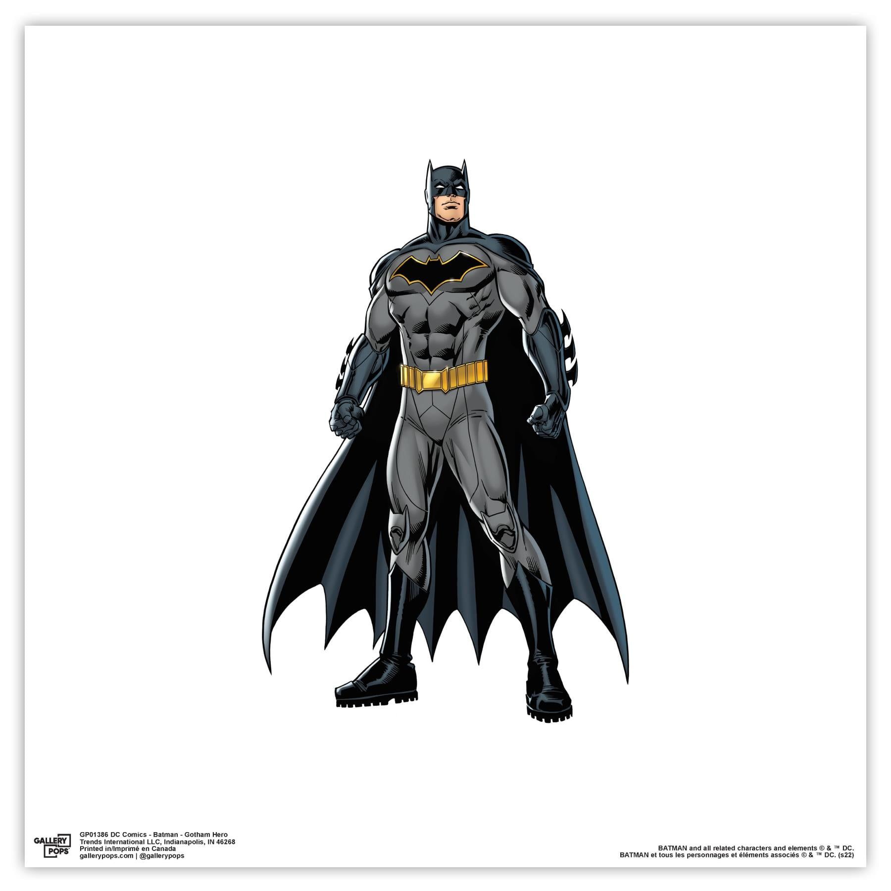 DC Comics Batman Gotham Hero 12'' x 12'' Unframed Wall Art