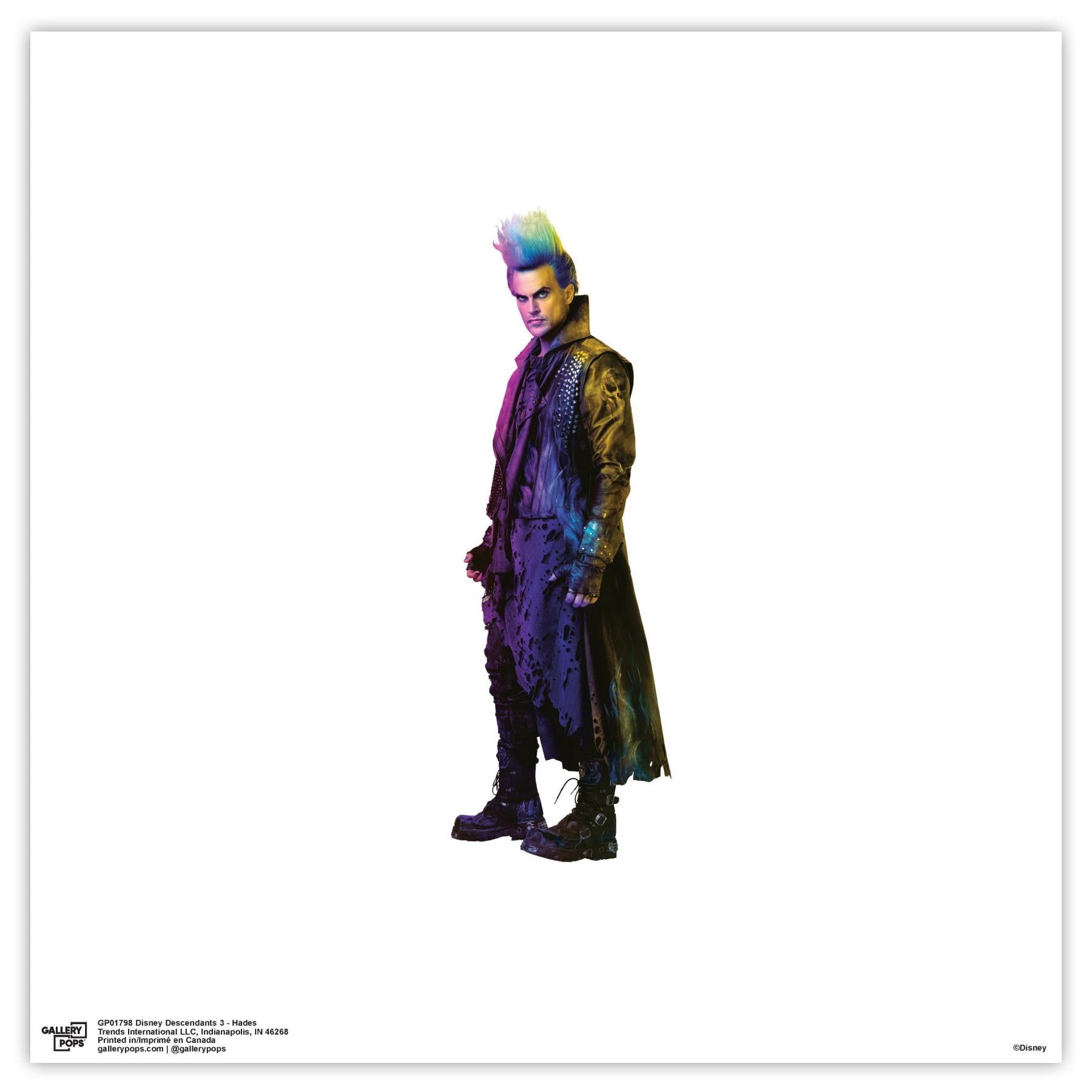 Disney Descendants 3 Hades Multicolor 12" x 12" Wall Art