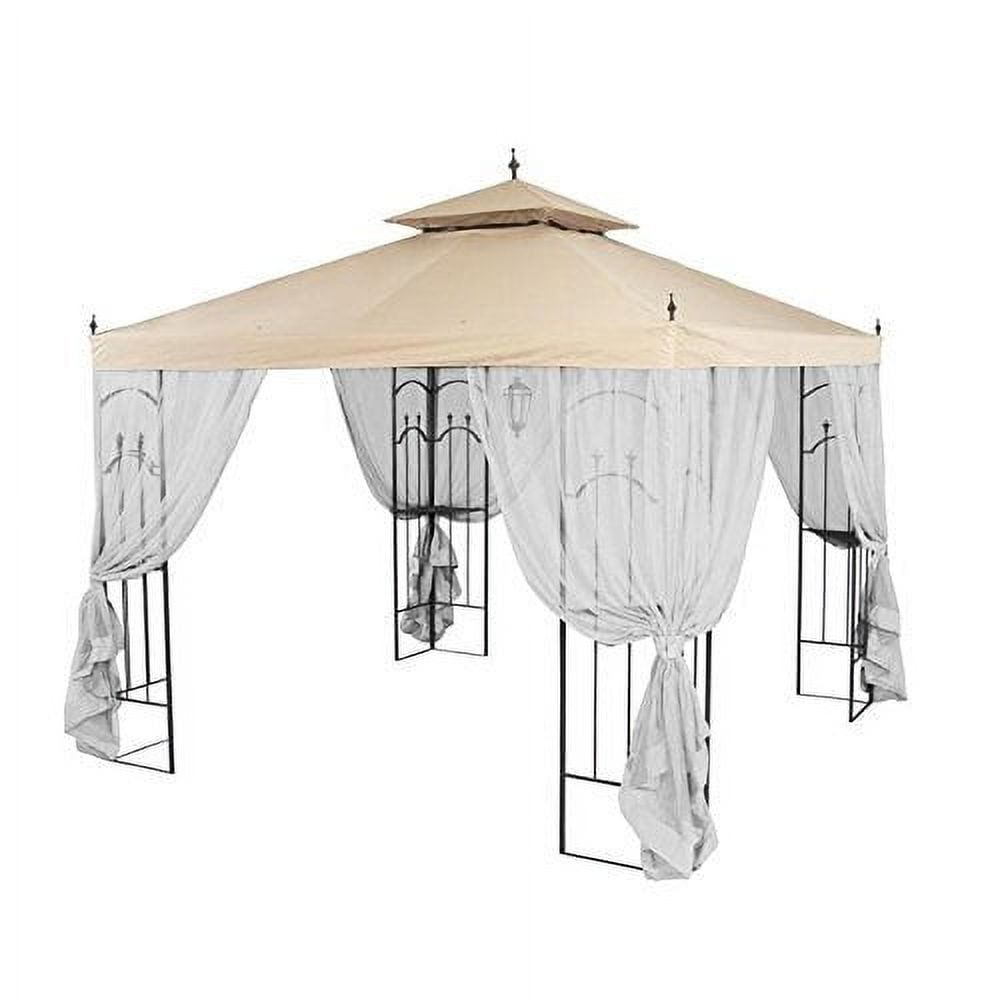 Americana Beige 10' x 10' Replacement Canopy for Arrow Gazebo