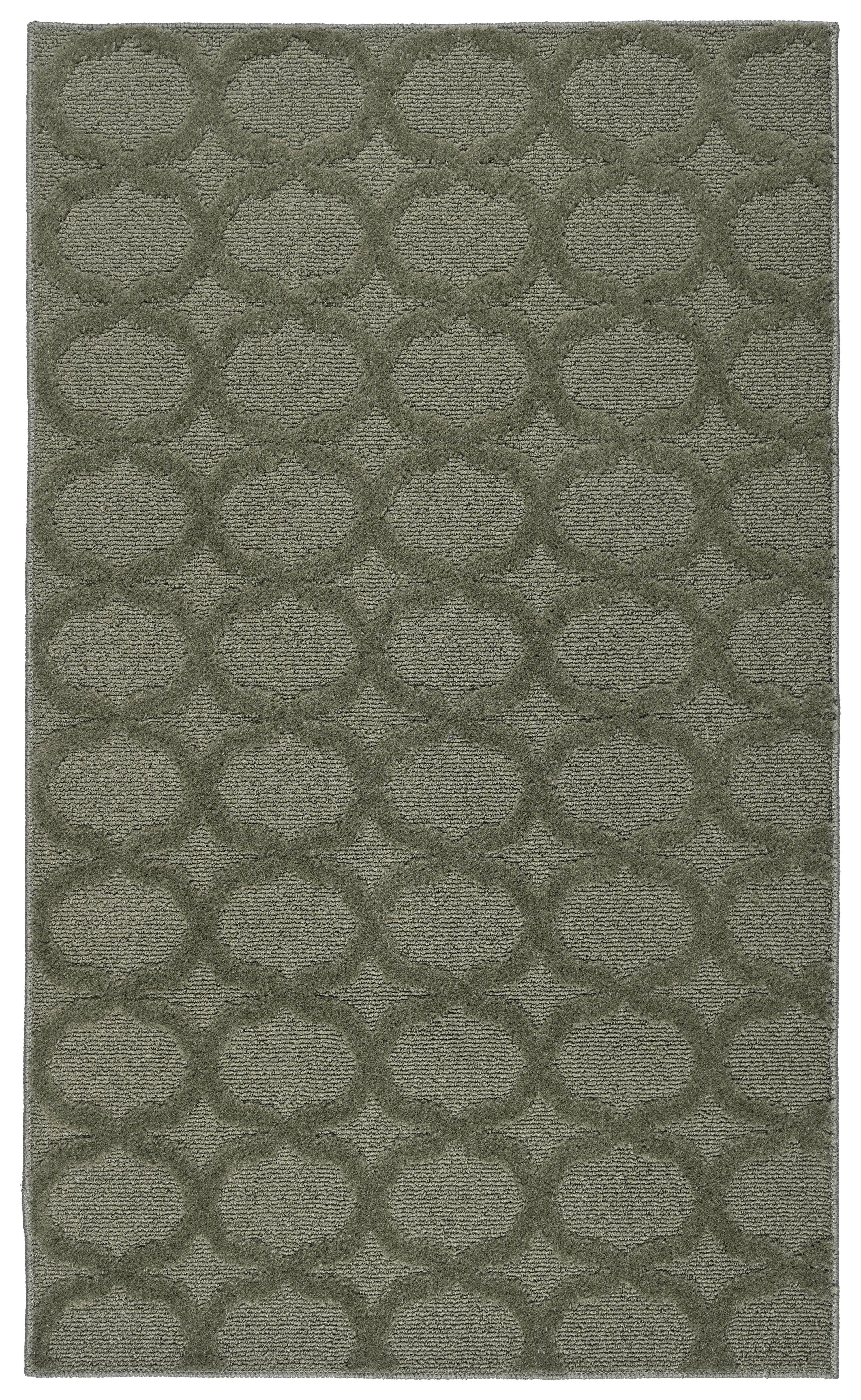 Sparta Sage Tufted Non-Slip 3' x 5' Area Rug