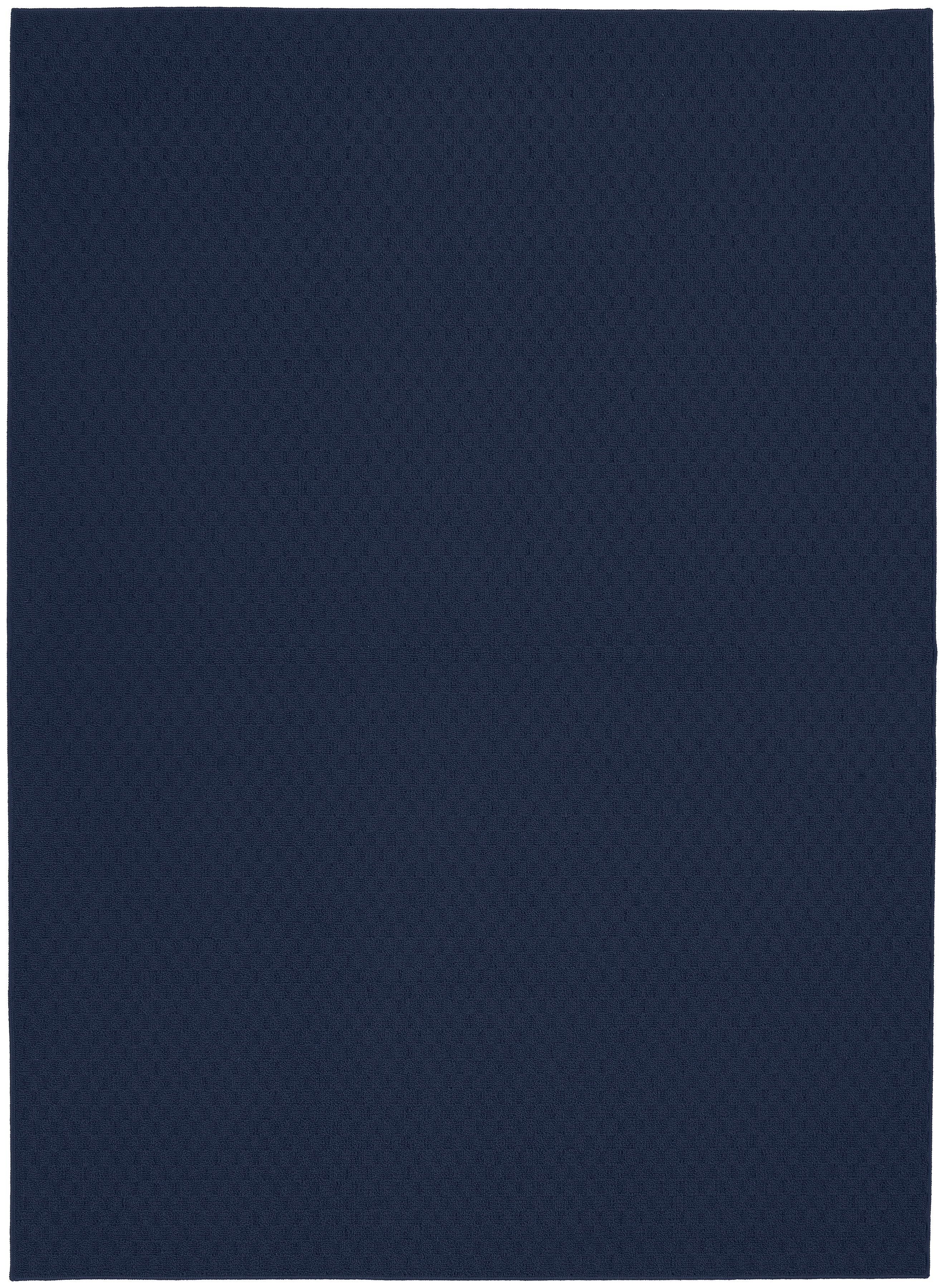 Town Square Tufted Navy 8x10ft Synthetic Area Rug