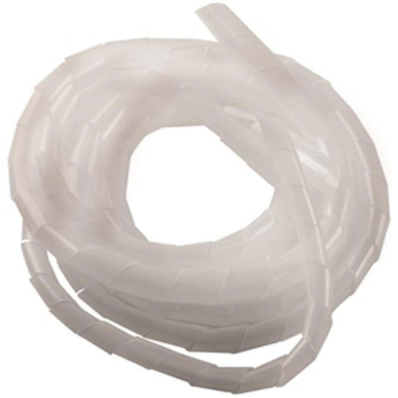 Clear Polyethylene Spiral Wrap Tubing 3.5 ft