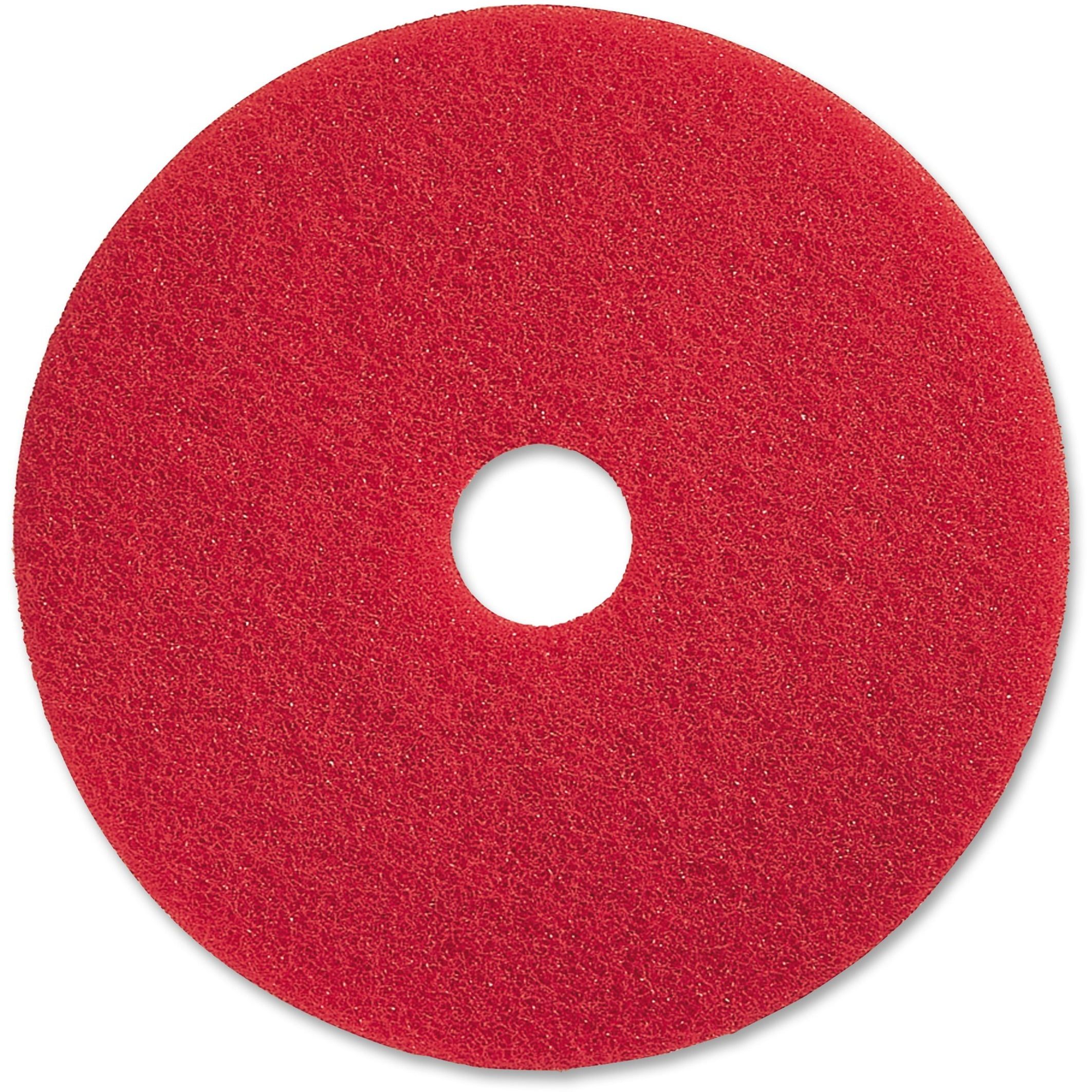 Red 20" Versatile Buffing Floor Pad