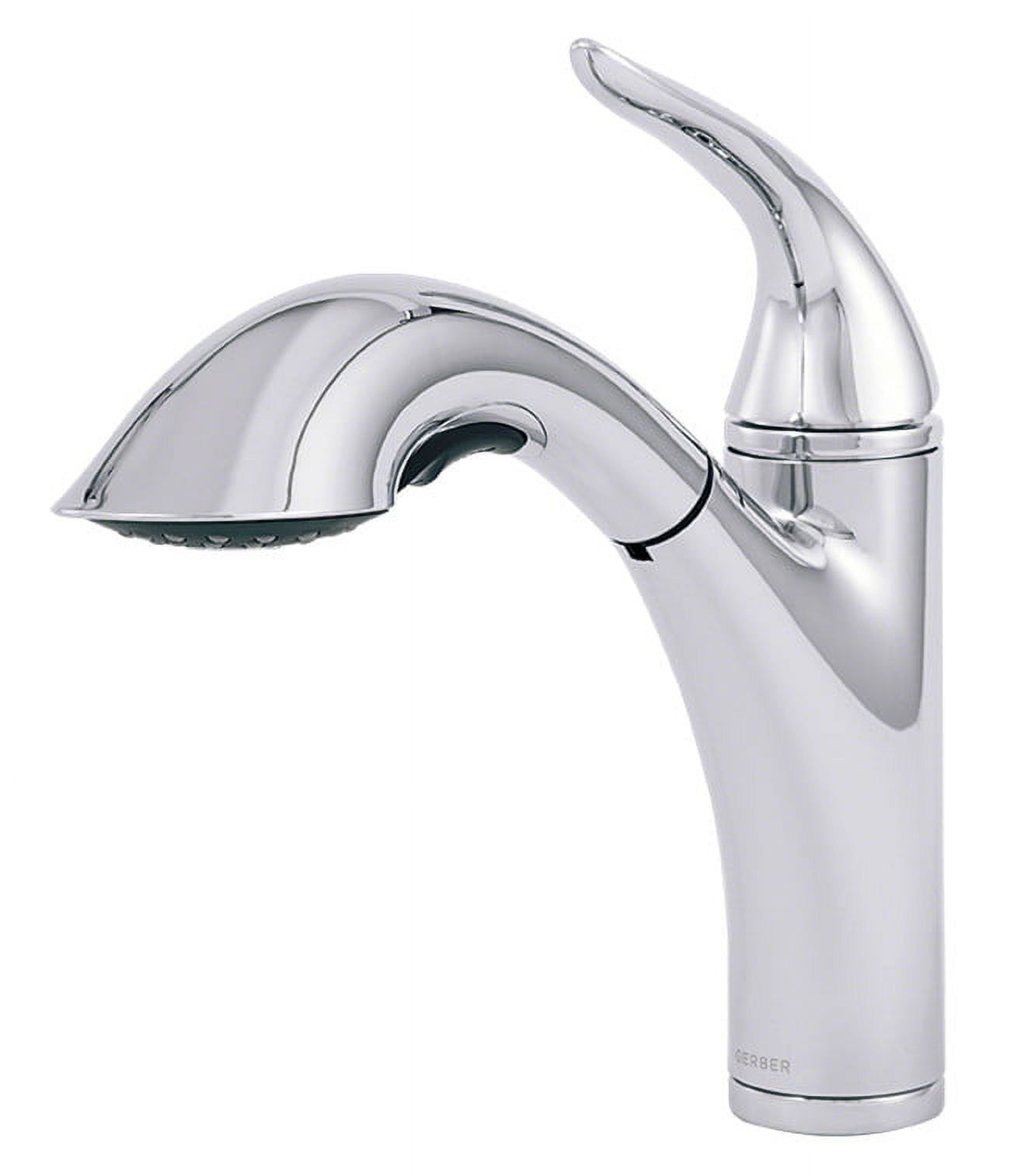 Antioch Chrome Single Handle Pull-Out Kitchen Faucet