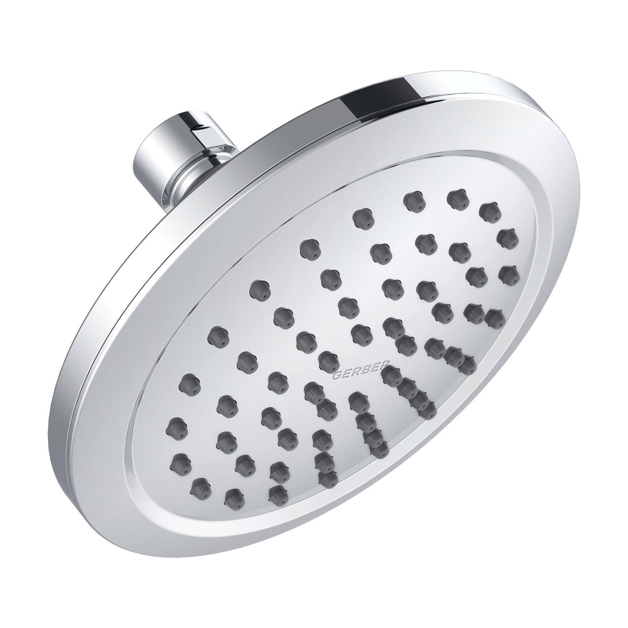 Northerly Chrome 5.88" Round Single Function Showerhead