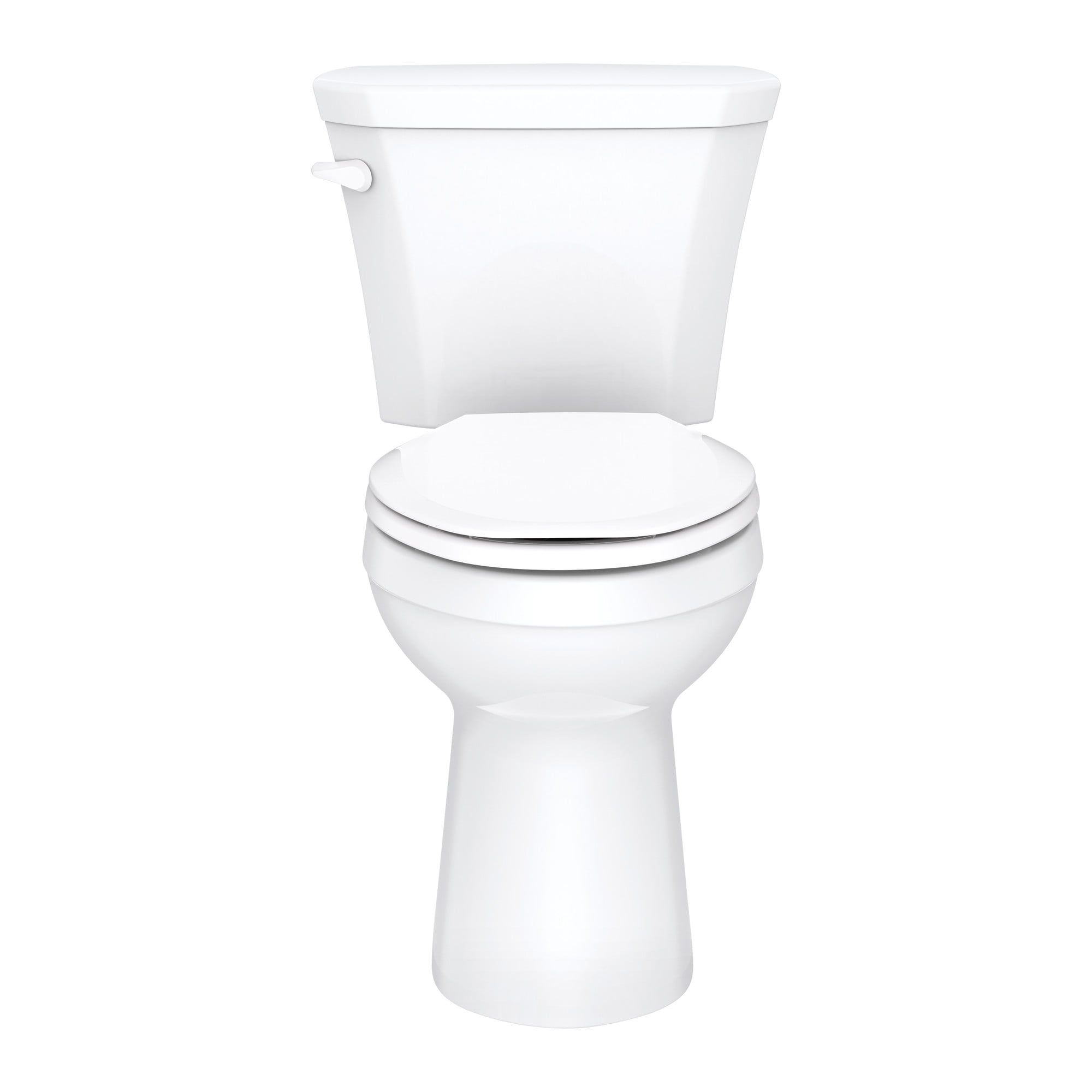 White High Efficiency Two Piece Elongated Toilet