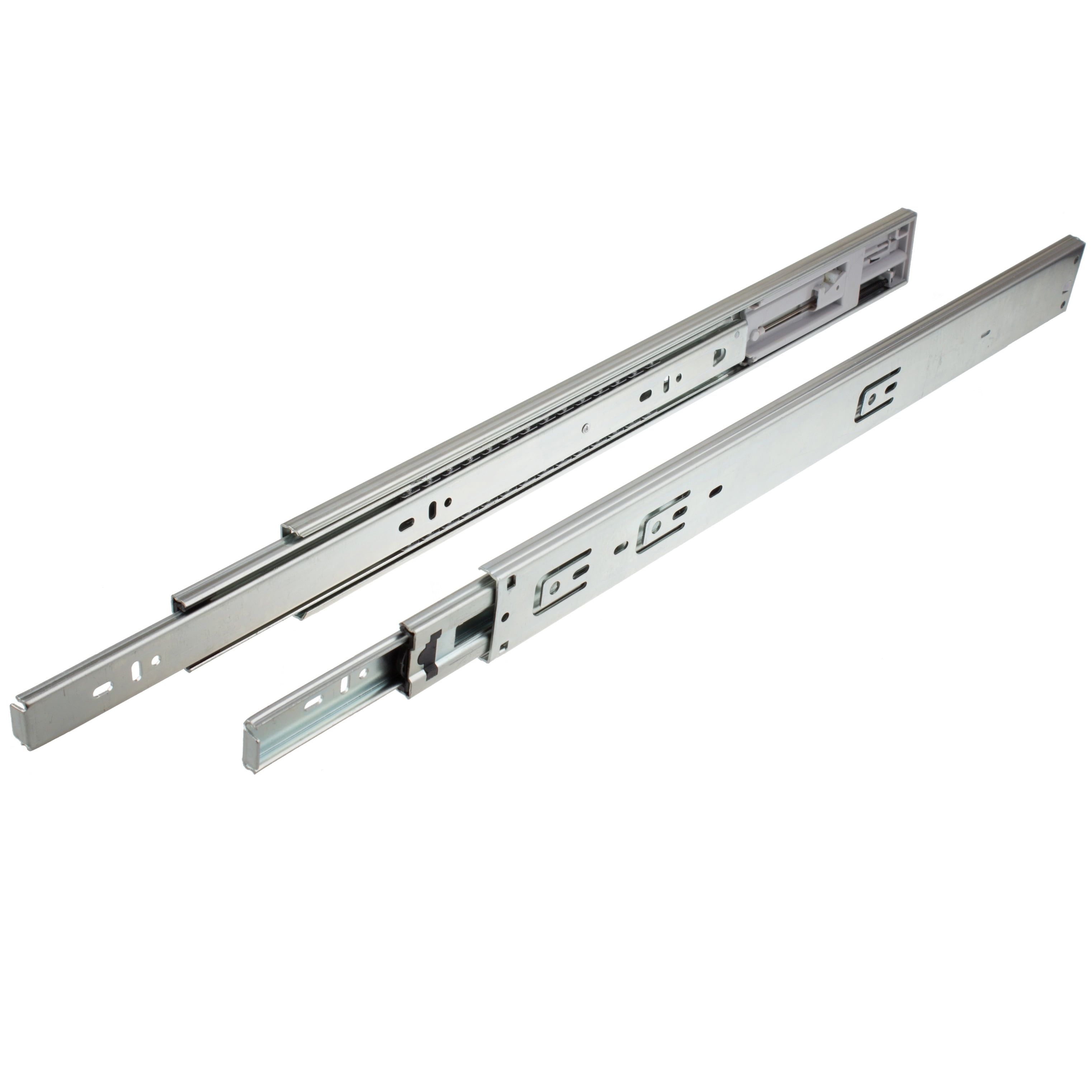 22-Inch Zinc Full Extension Soft Close Ball Bearing Drawer Slides