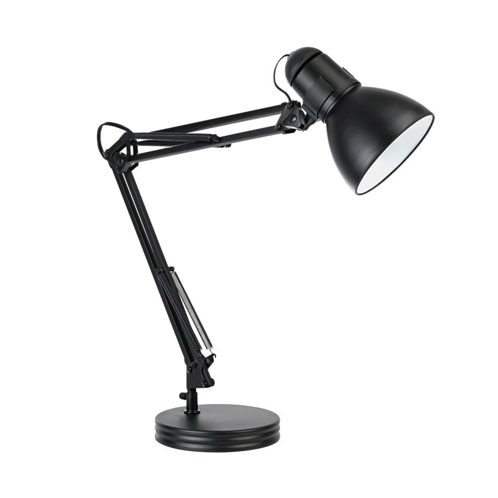 Adjustable Architect 28" Black Swing Arm Desk Lamp