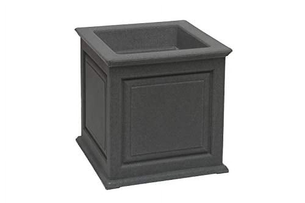 Colonial Dark Granite 20" Square Outdoor Planter Box