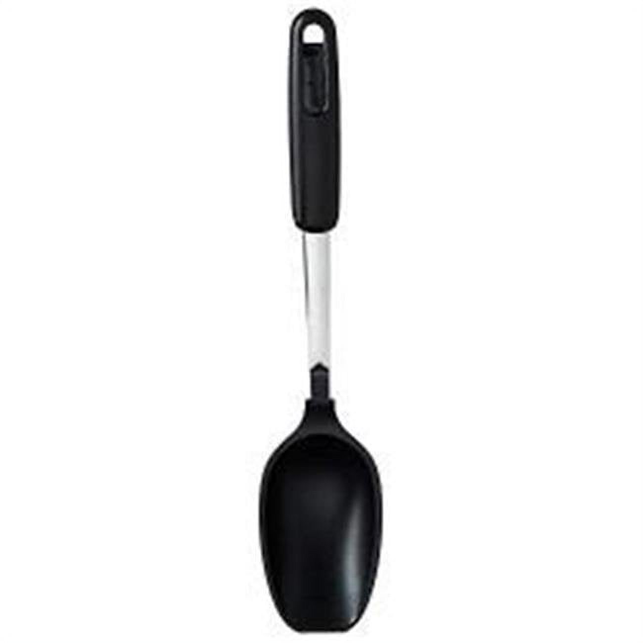 13-Inch Black Nylon and Stainless Steel Basting Spoon