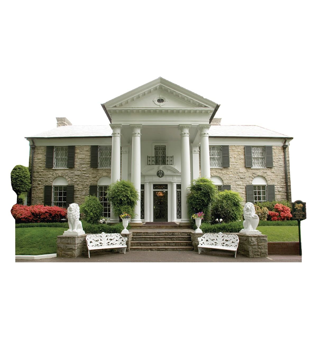 Graceland Mansion Life-Size Cardboard Standup Poster