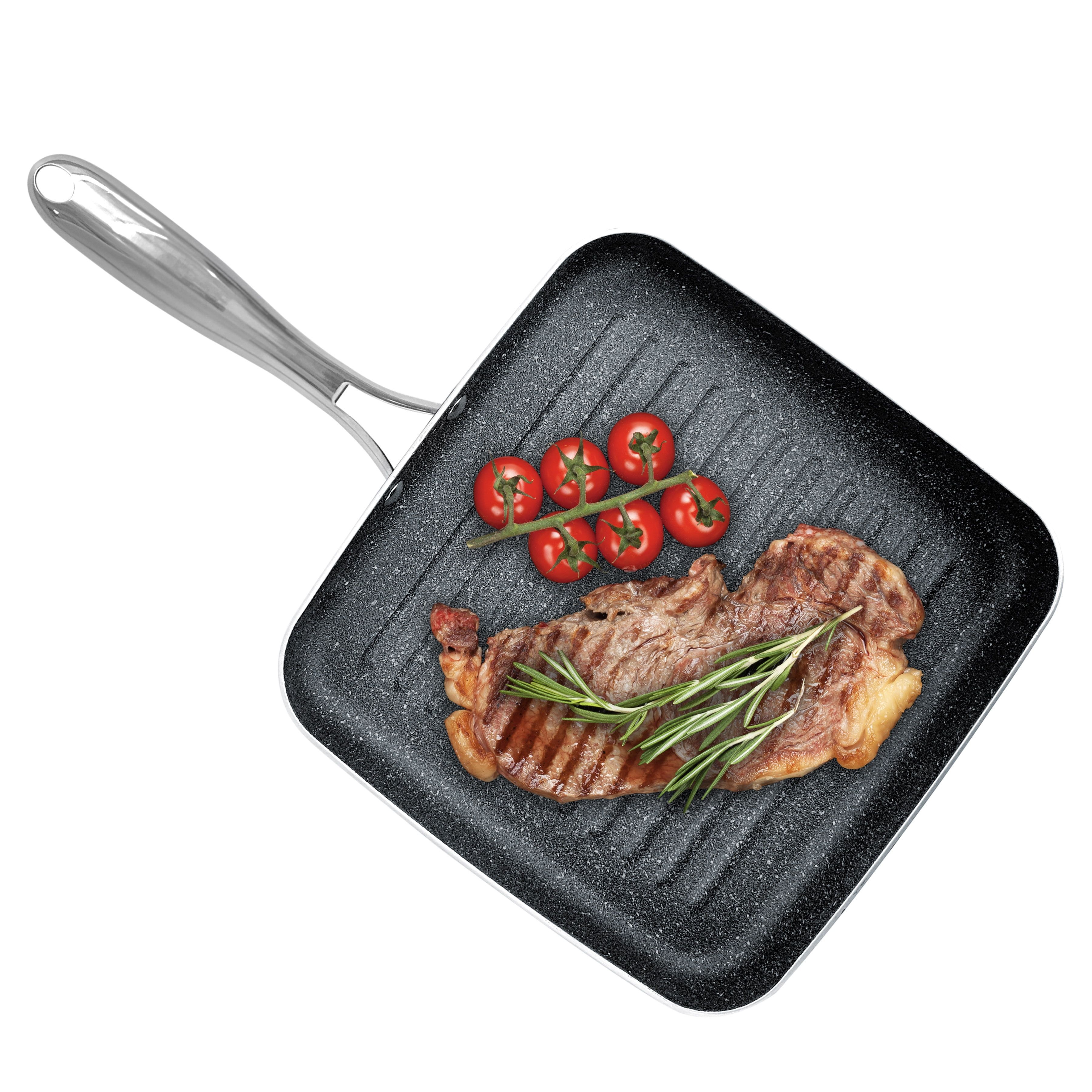 Granite Stone 10.25" Nonstick Square Grill Pan