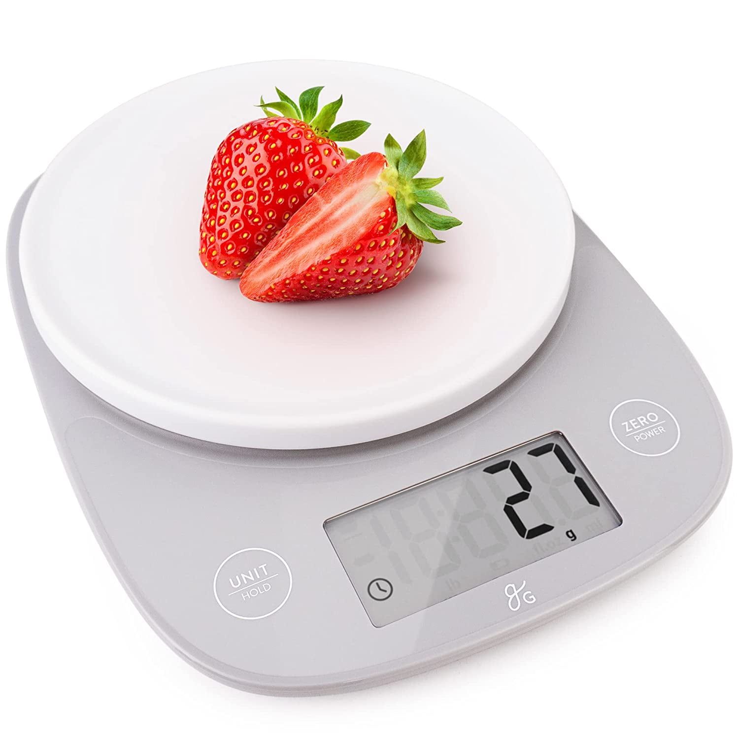 Greater Goods Ultra Accurate Digital Kitchen Scale in Grey