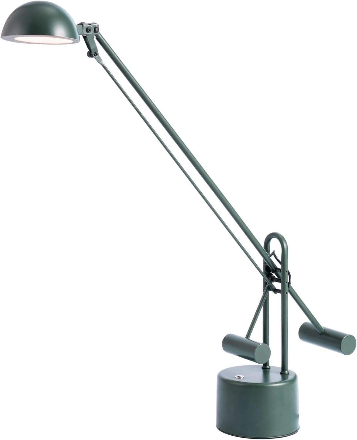 Adjustable Black Metal LED Desk Lamp