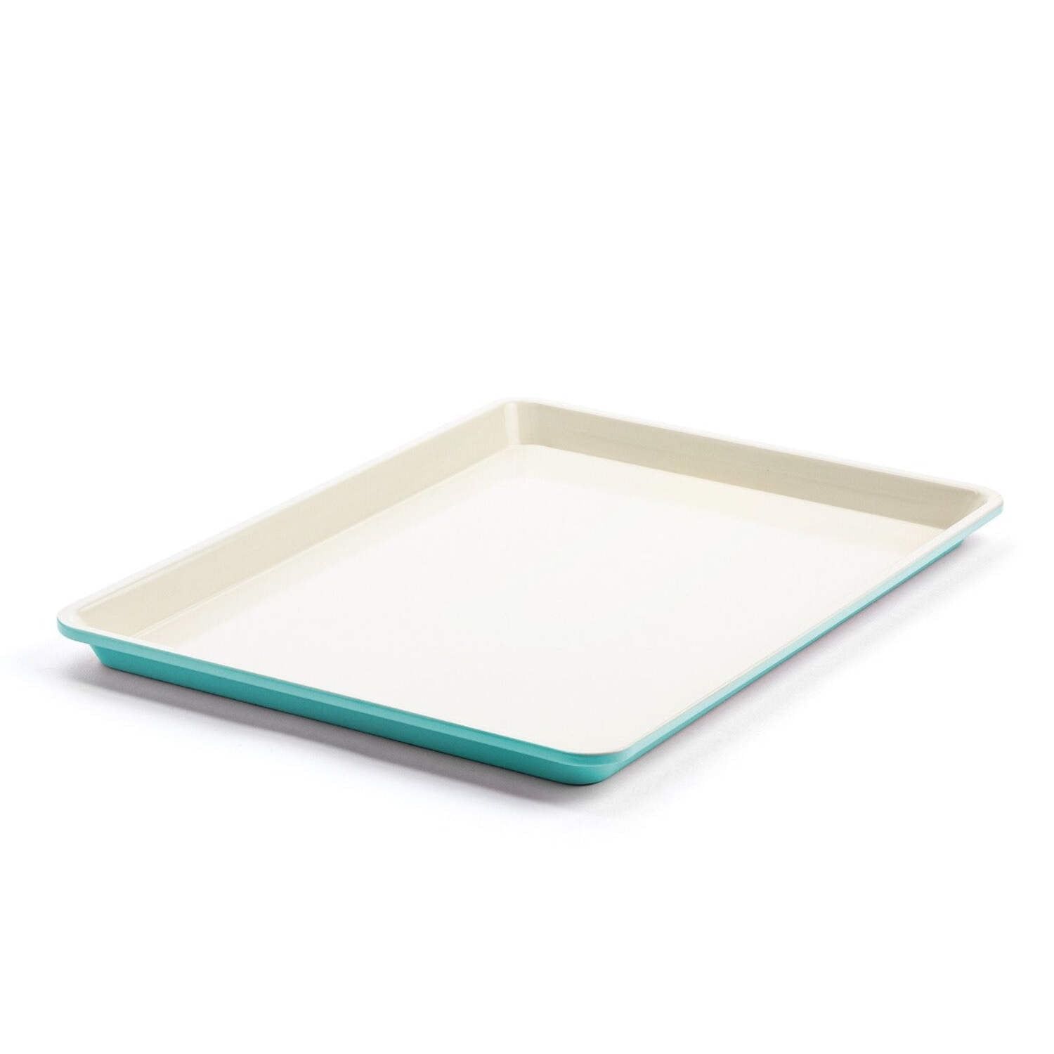 Turquoise Ceramic Nonstick 18.5" x 13.5" Cookie Sheet