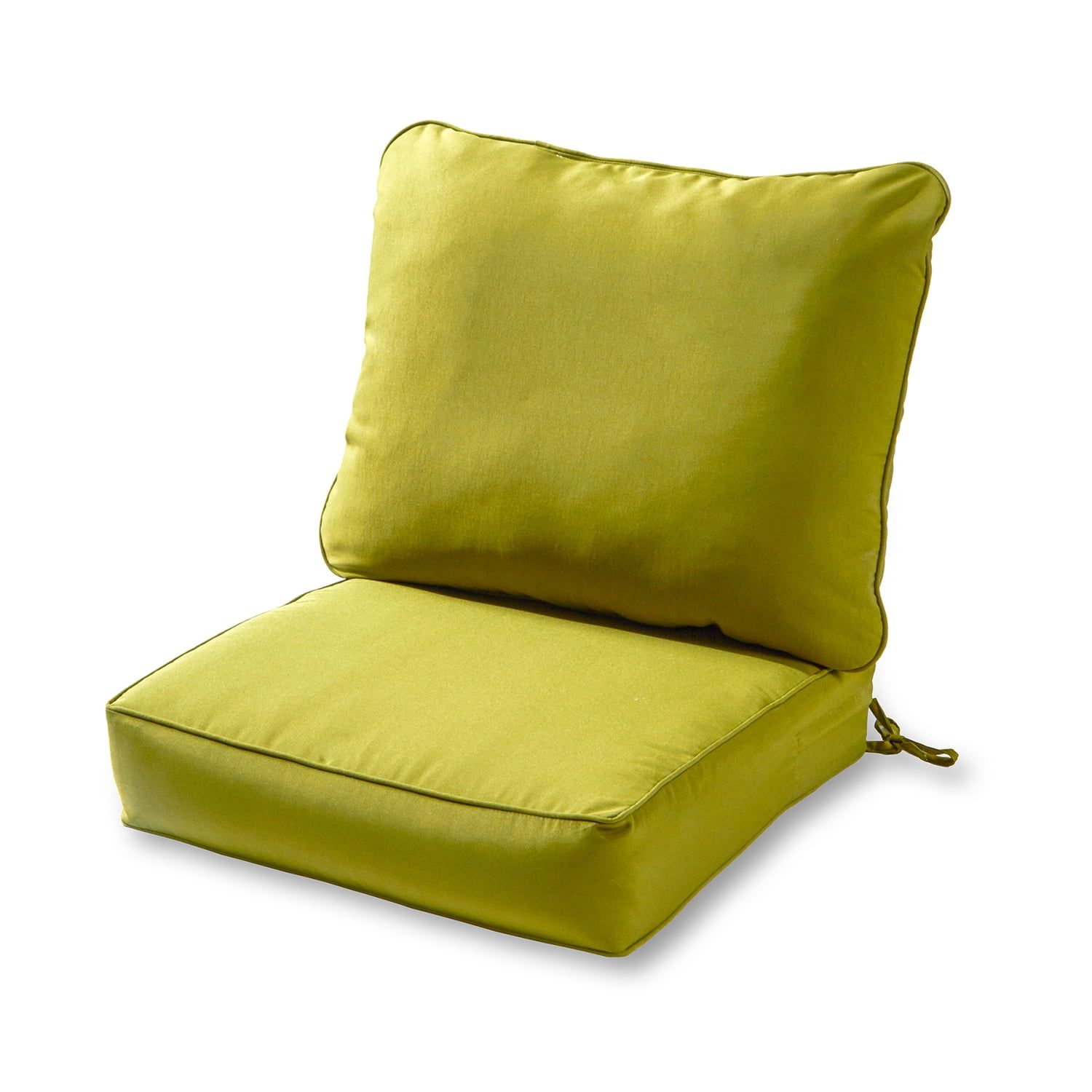 Kiwi Green Deep-Seat Outdoor Rocking Chair Cushion Set