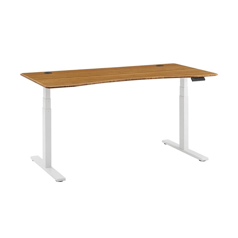 Ascent Amber Bamboo Adjustable Hi-Lo Desk 60"x30"