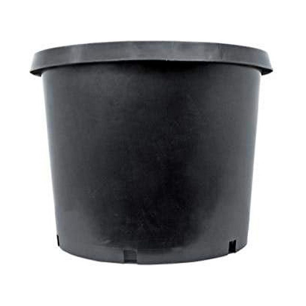 Black 10 Gallon Premium Plastic Nursery Pot