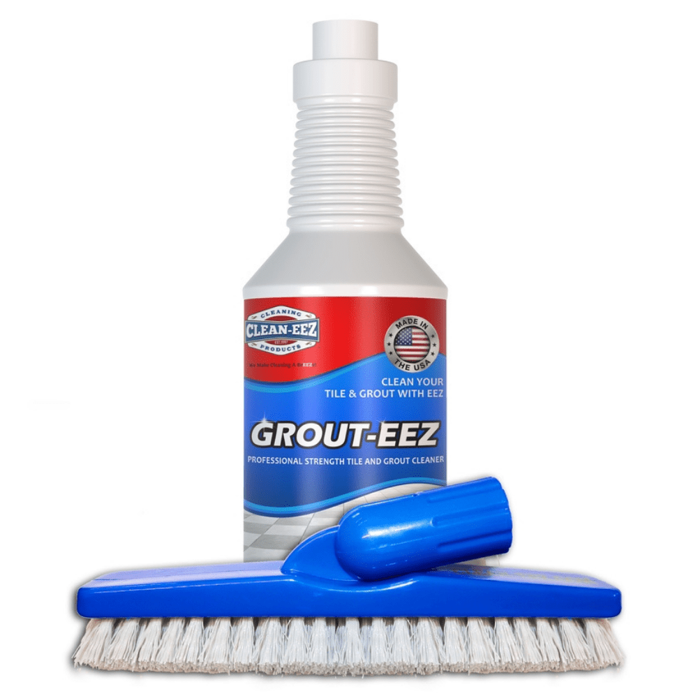 Grout-eez Heavy-Duty Tile and Grout Cleaner with Brush