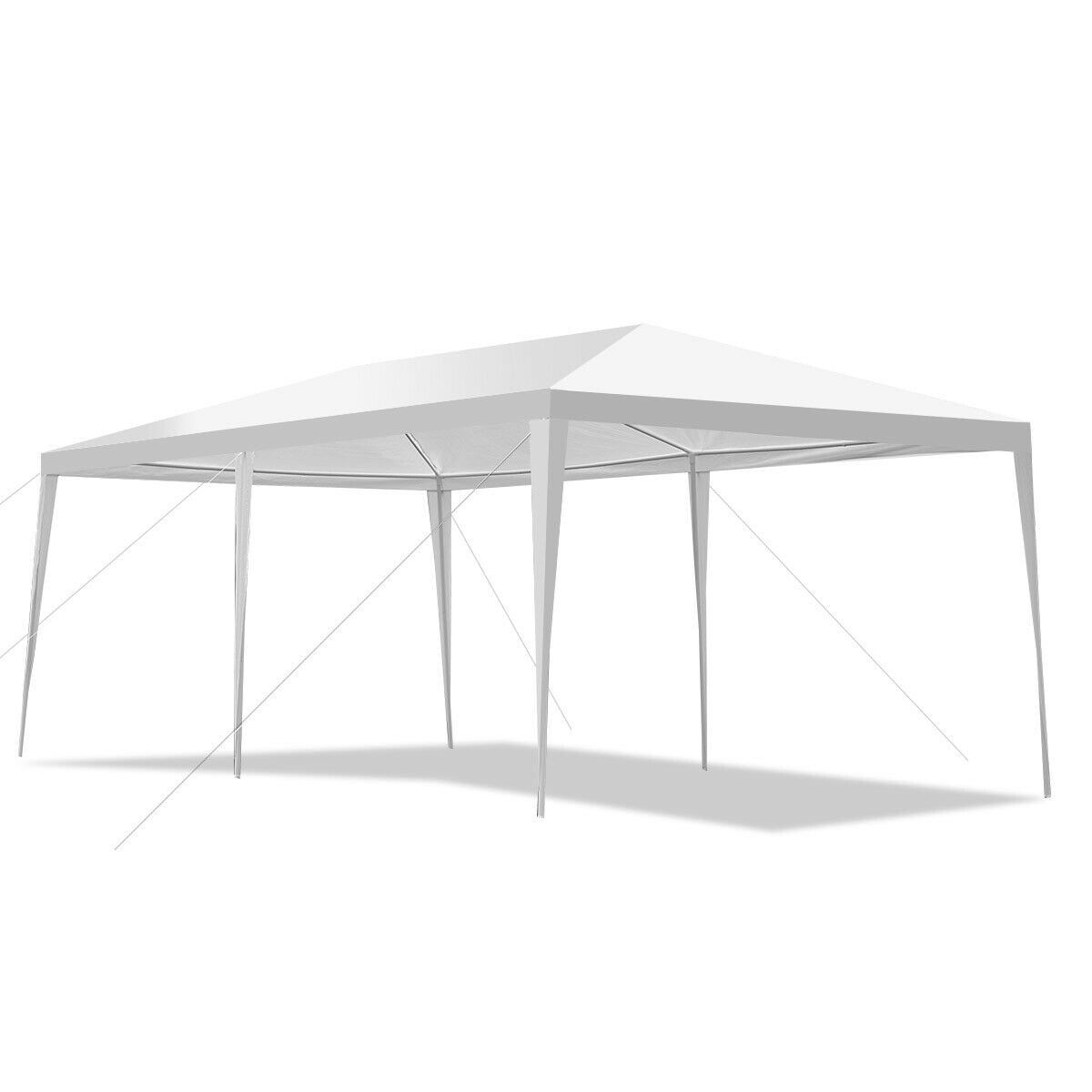 White 10'x20' Heavy-Duty Outdoor Wedding Canopy Tent