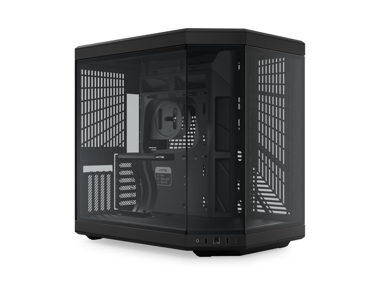 HYTE Y70 Black Dual Chamber Mid-Tower ATX Gaming Case