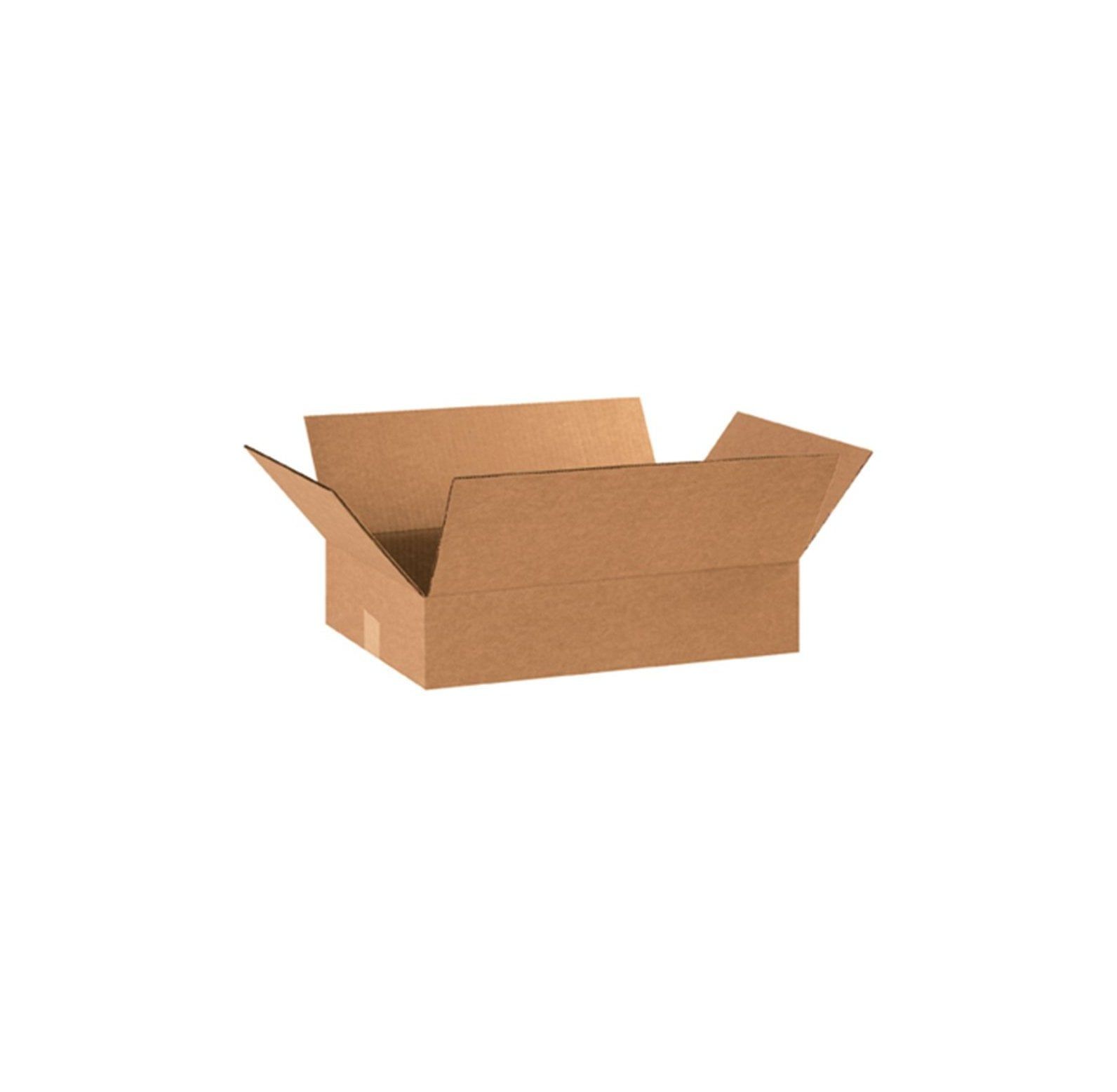 Eco-Friendly Kraft Corrugated Shipping Box 18"x12"x4" - Pack of 25