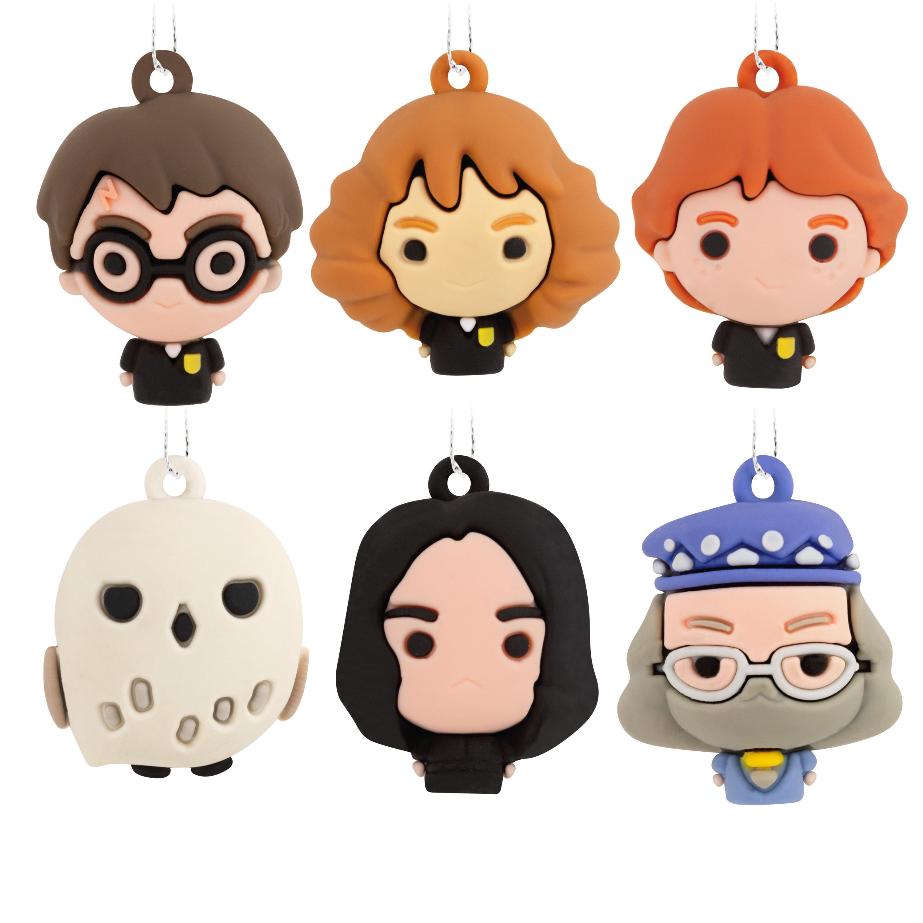 Mini Shatterproof Harry Potter Character Ornaments Set