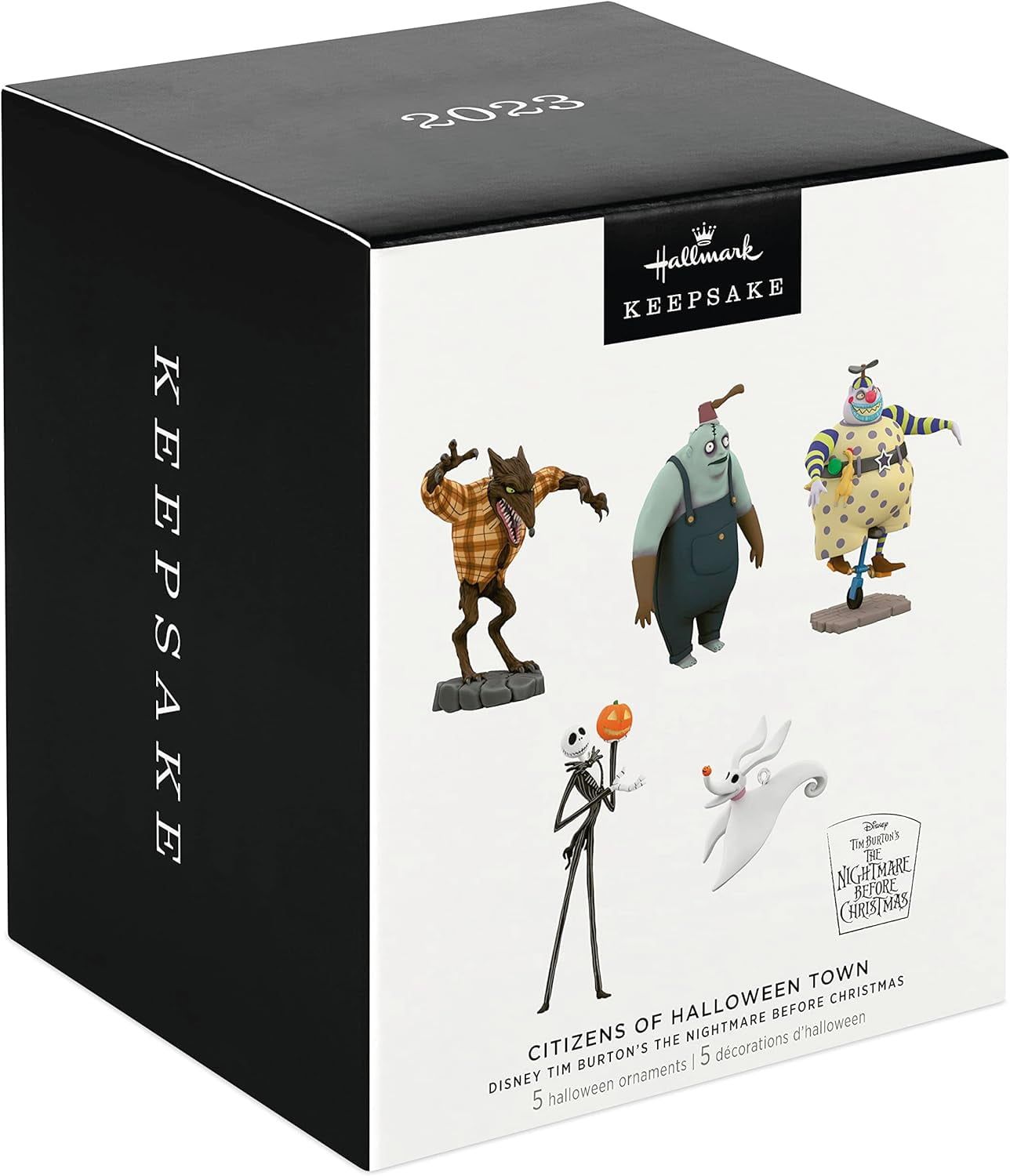 Nightmare Before Christmas Citizens of Halloween Town Ornament Set