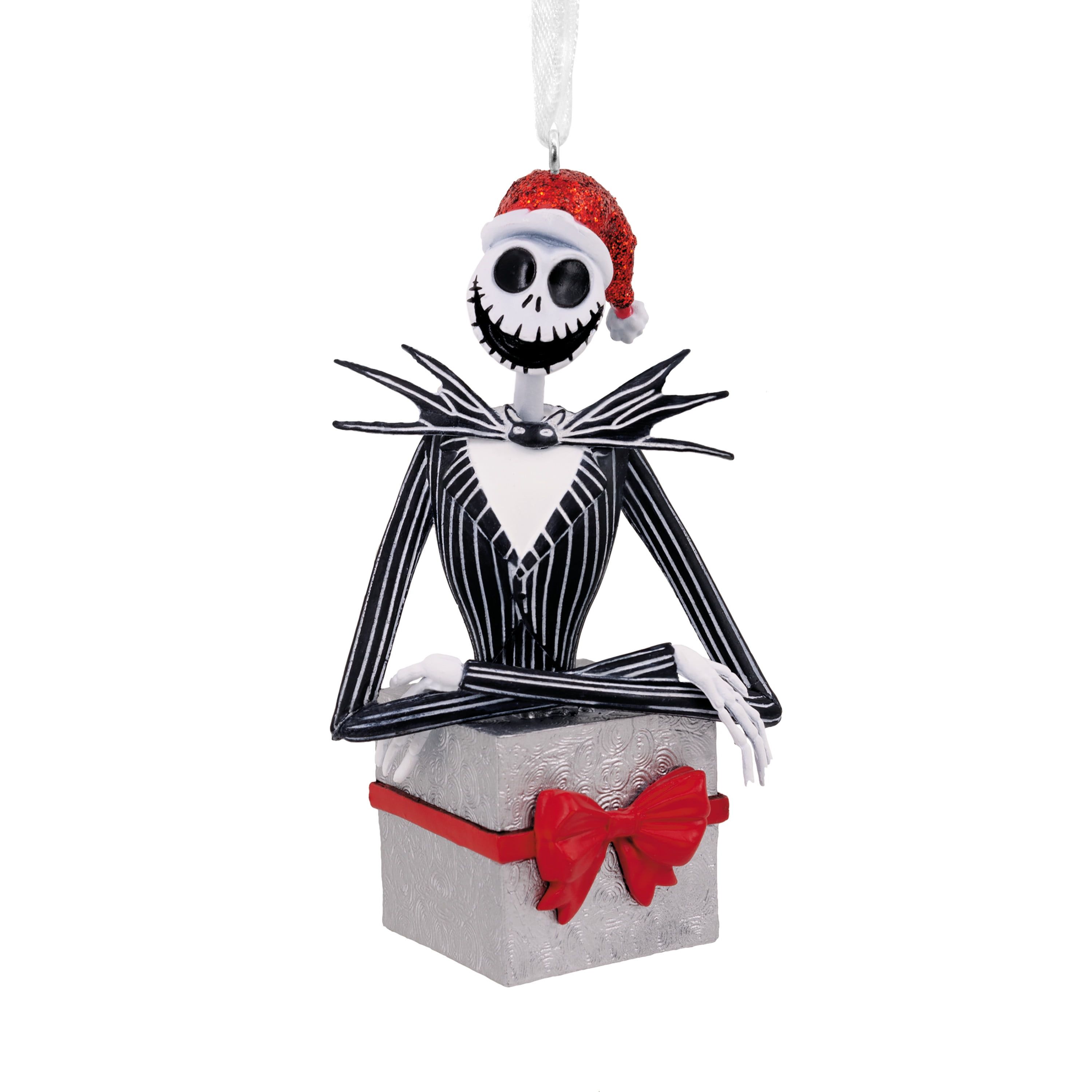 Jack Skellington in Present Resin Halloween Ornament