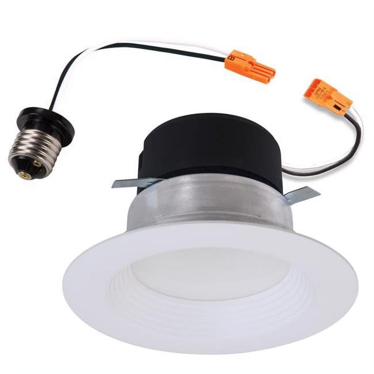 Halo White 4-inch Aluminum LED Retrofit Recessed Lighting Kit