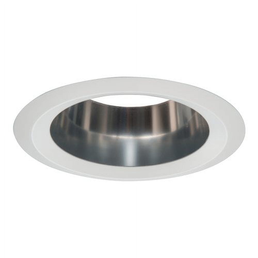 Halo 6'' White and Clear Specular Reflector Recessed Trim