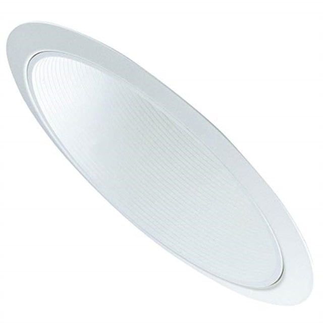 Halo 6-Inch White Aluminum Sloped Ceiling Recessed Light Trim