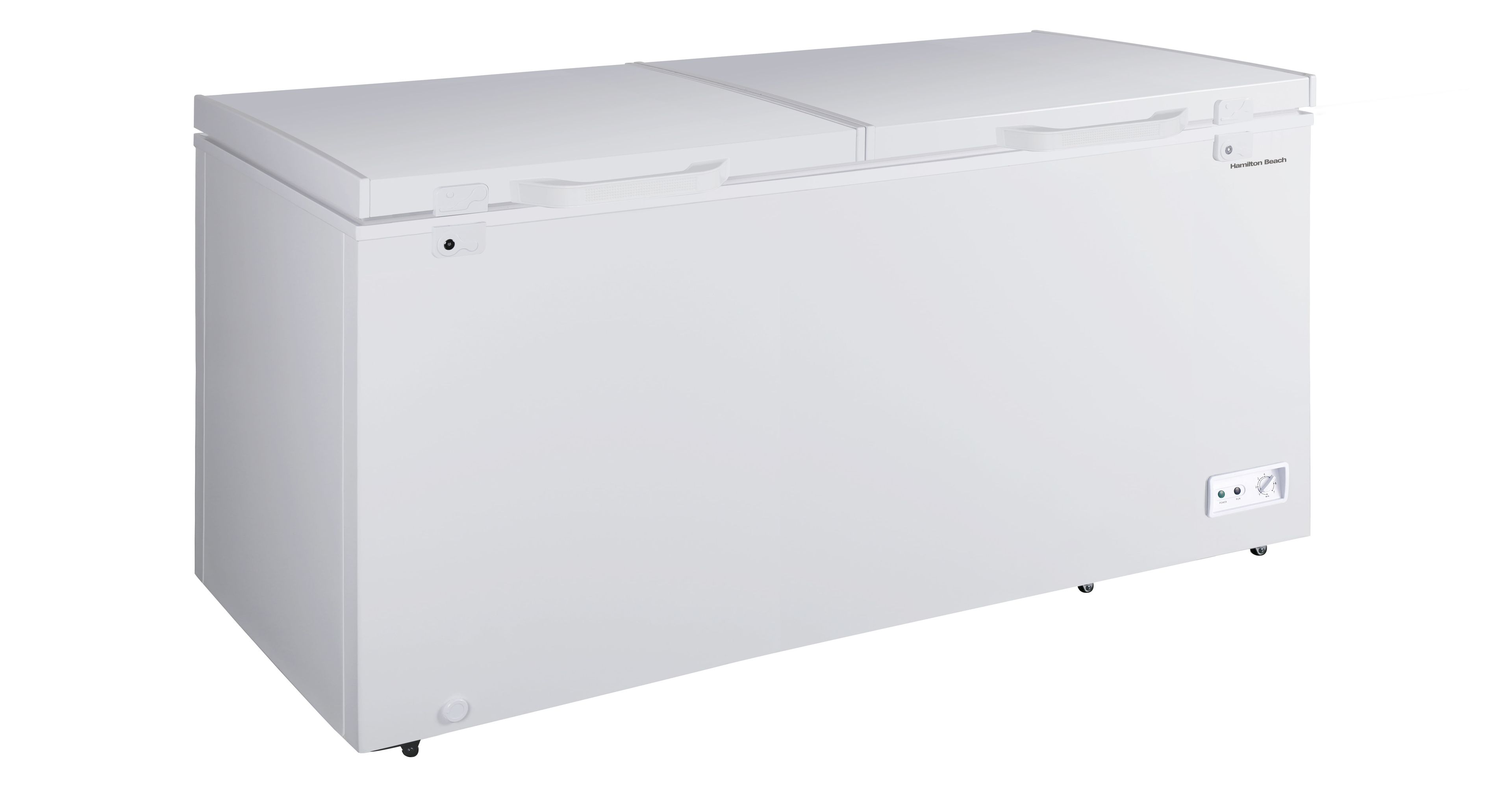 Hamilton Beach 17 Cu. Ft. White Double Door Chest Freezer