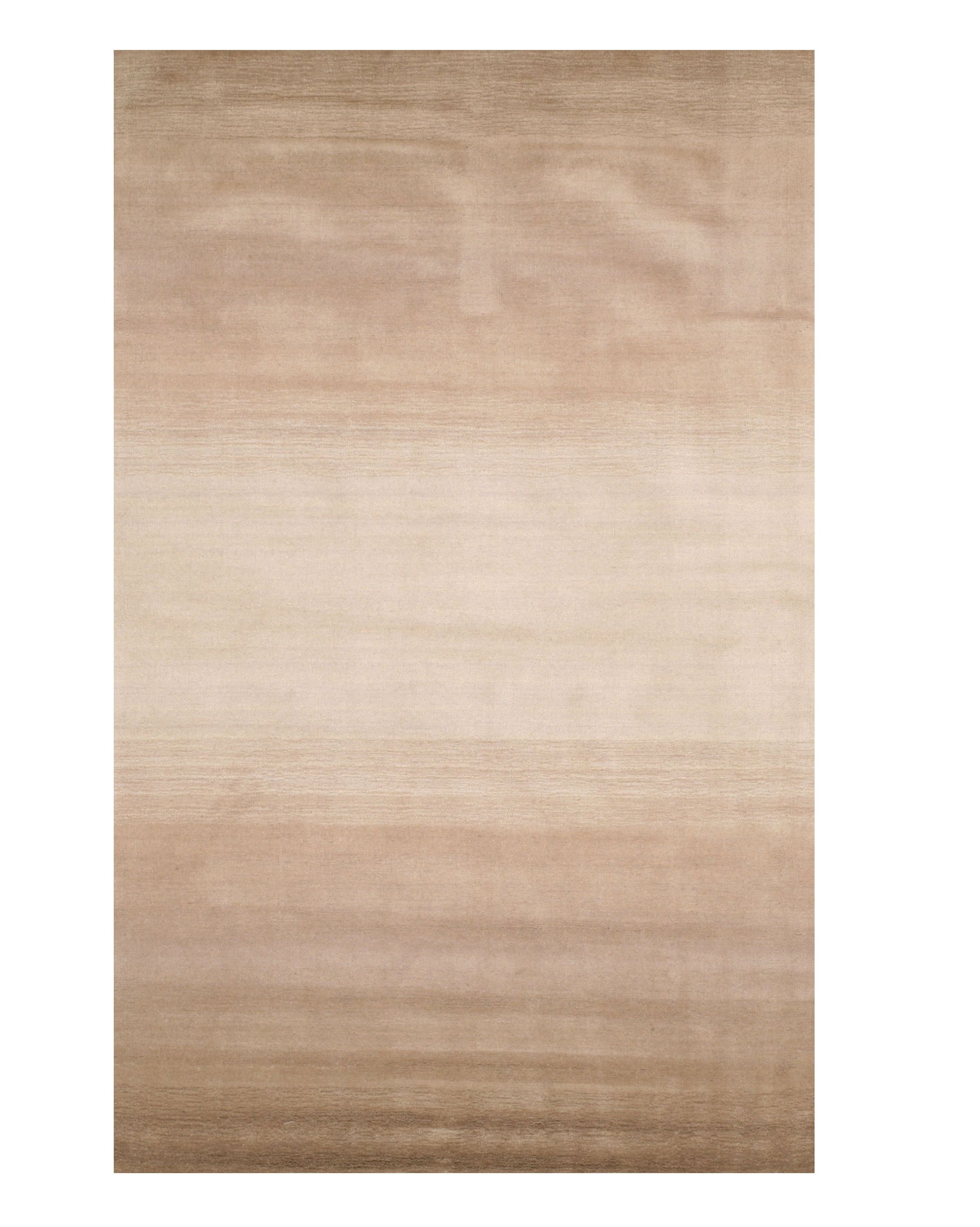 Handmade Tufted Wool Beige Rectangular Easy Care Rug