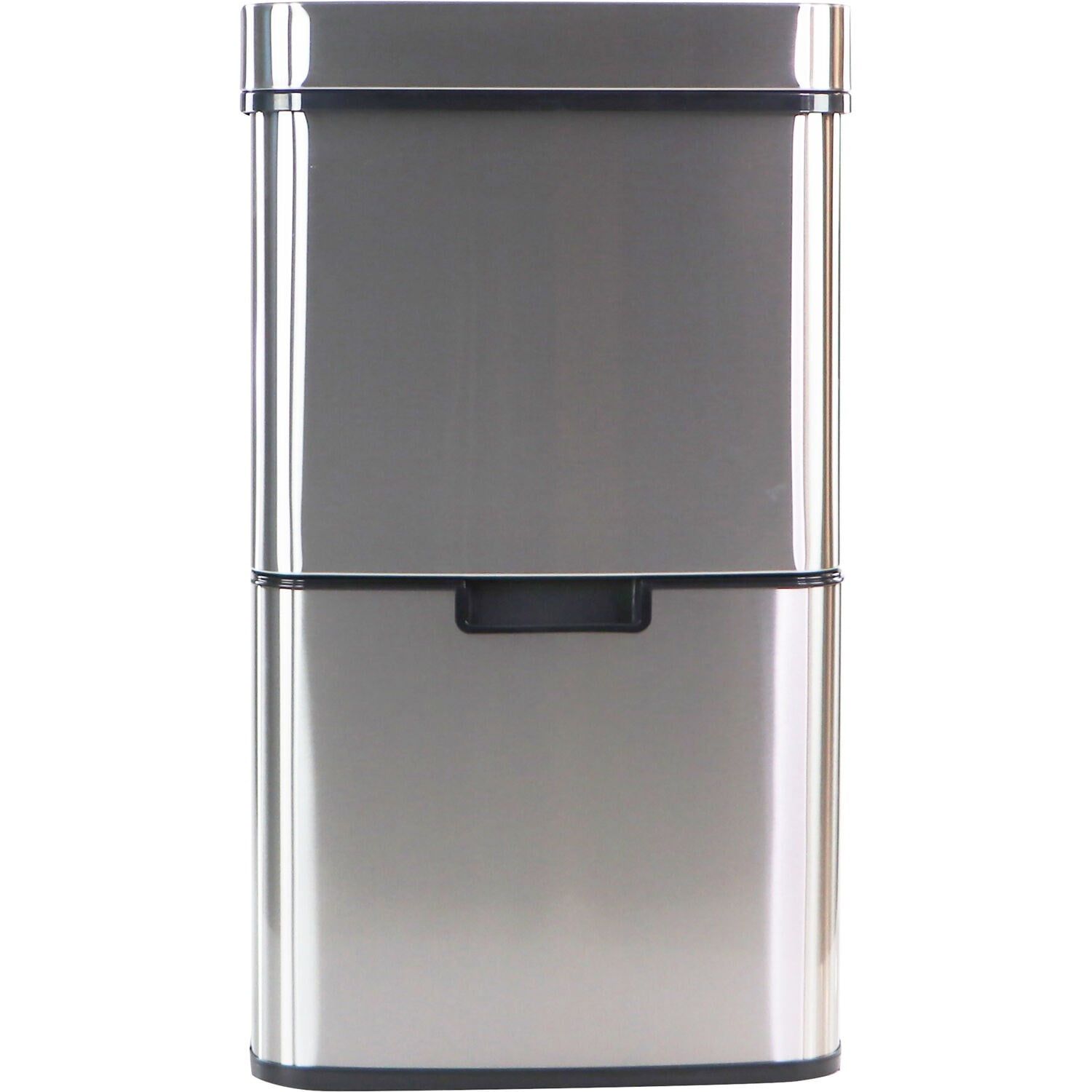 62L Stainless Steel Touchless Dual Bin Kitchen Trash Can