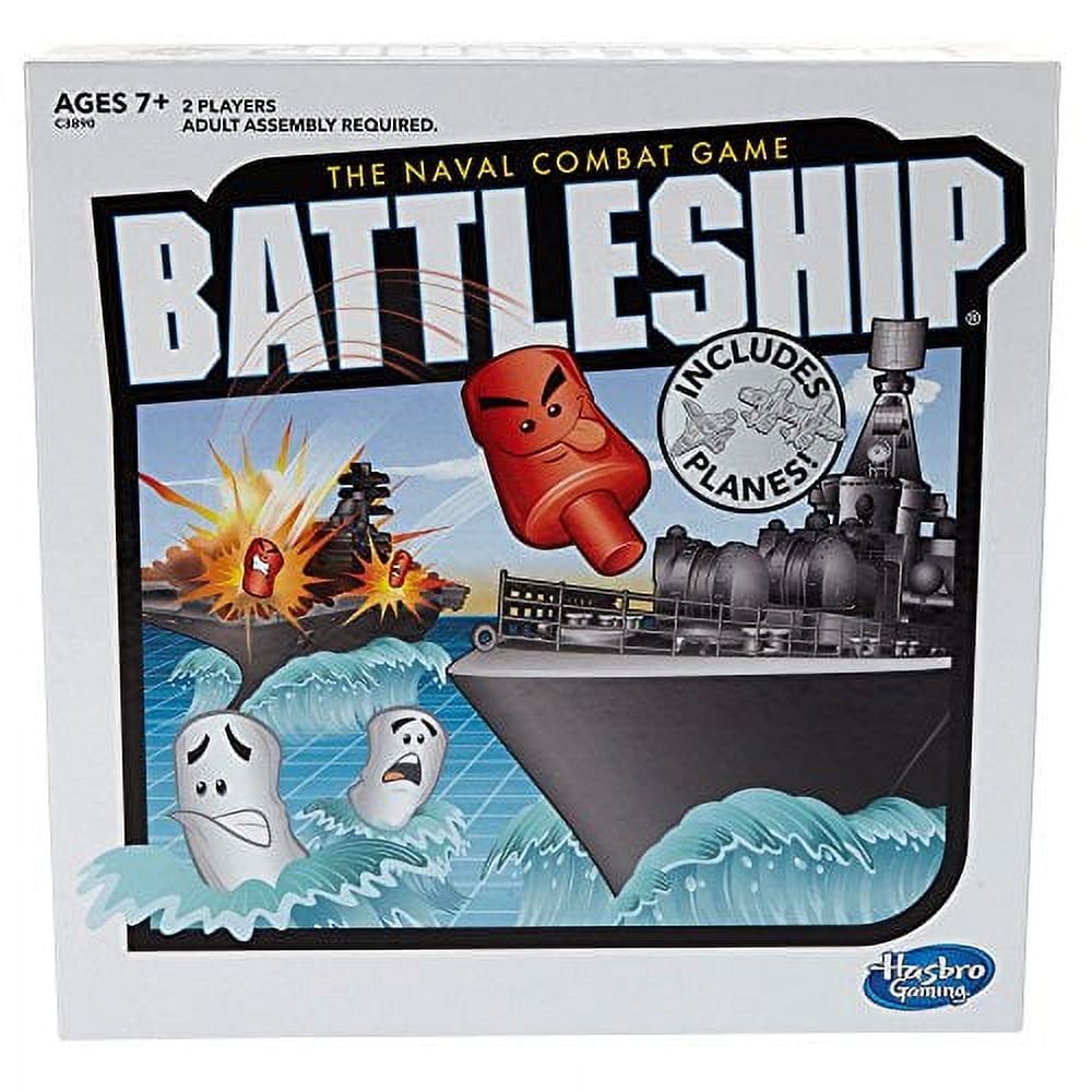 Hasbro Battleship Game with Planes for Kids and Family