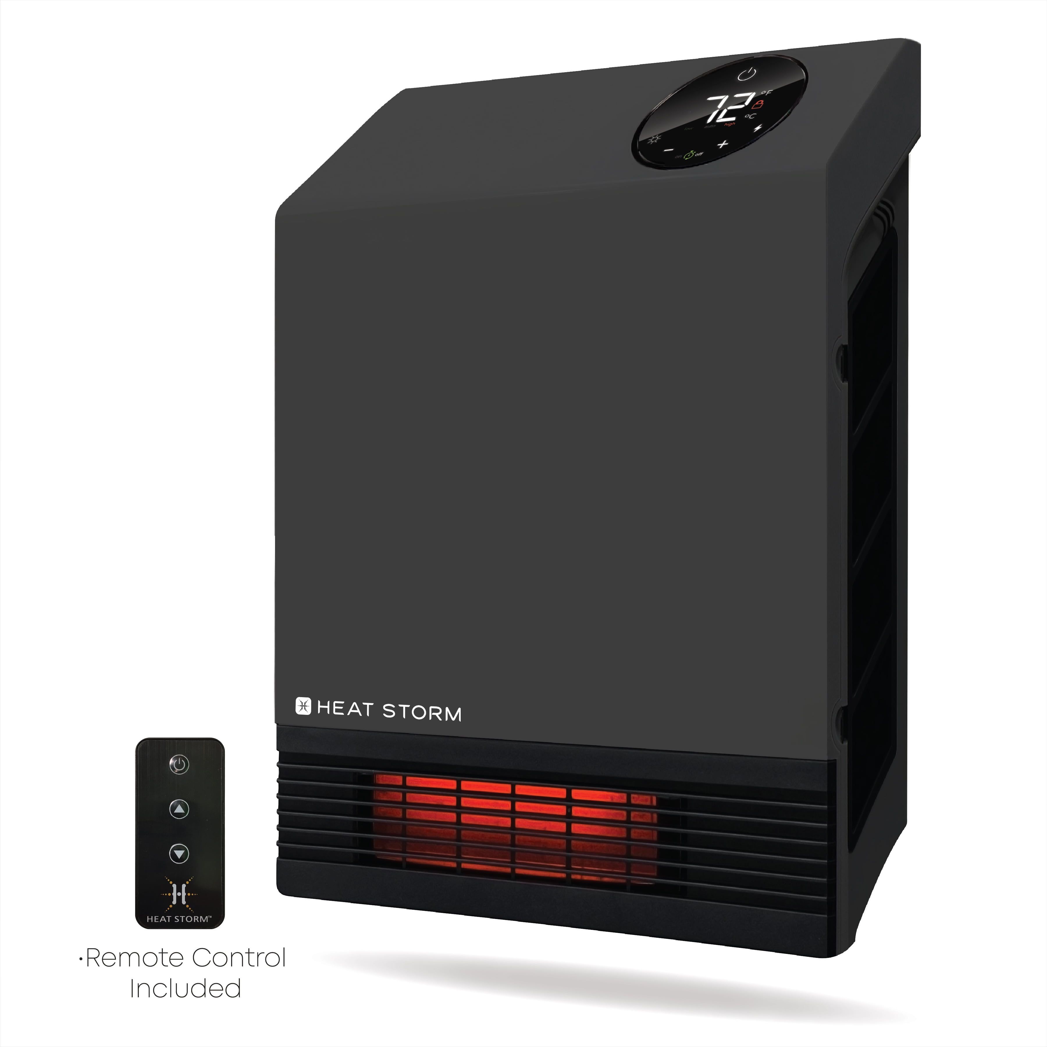 Heat Storm 1000 Watt Gray Infrared Wall Mount Heater