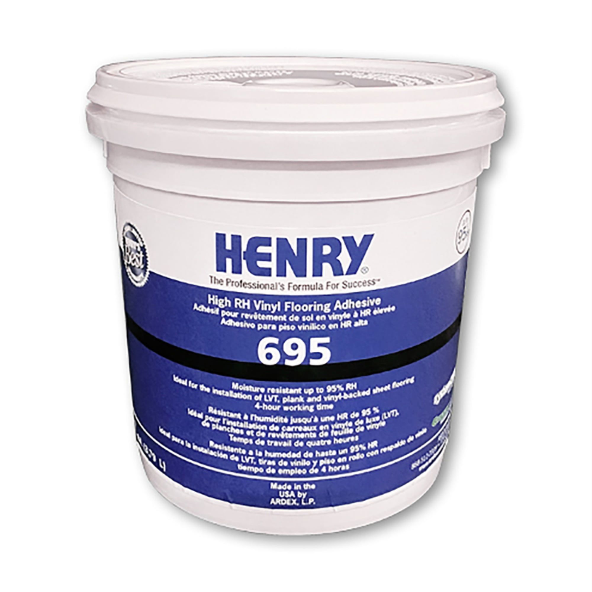 Henry 695 Off-White High Strength Vinyl Flooring Adhesive, 1 Gallon